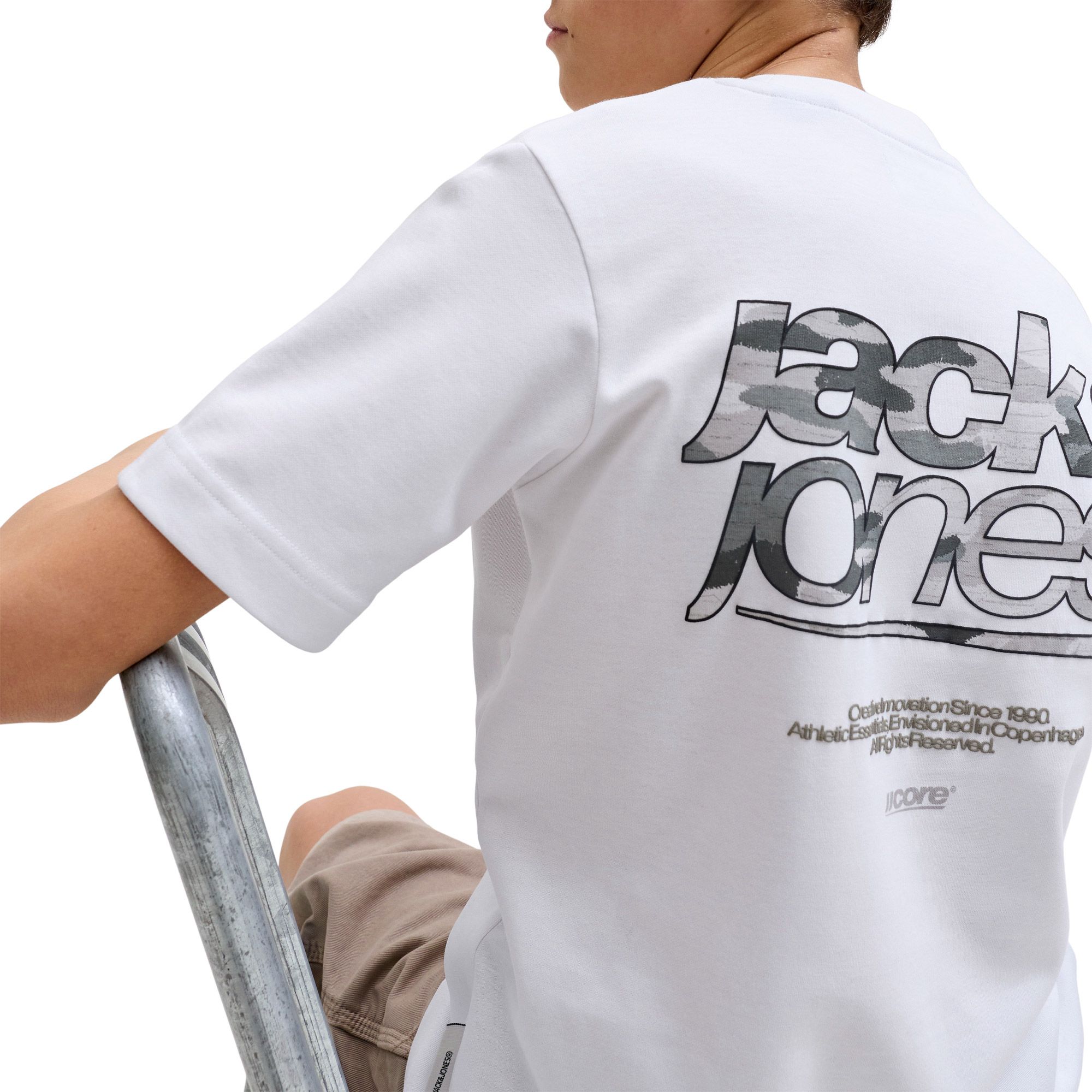 Jack & Jones Breeze Back Print Shirt Jongens