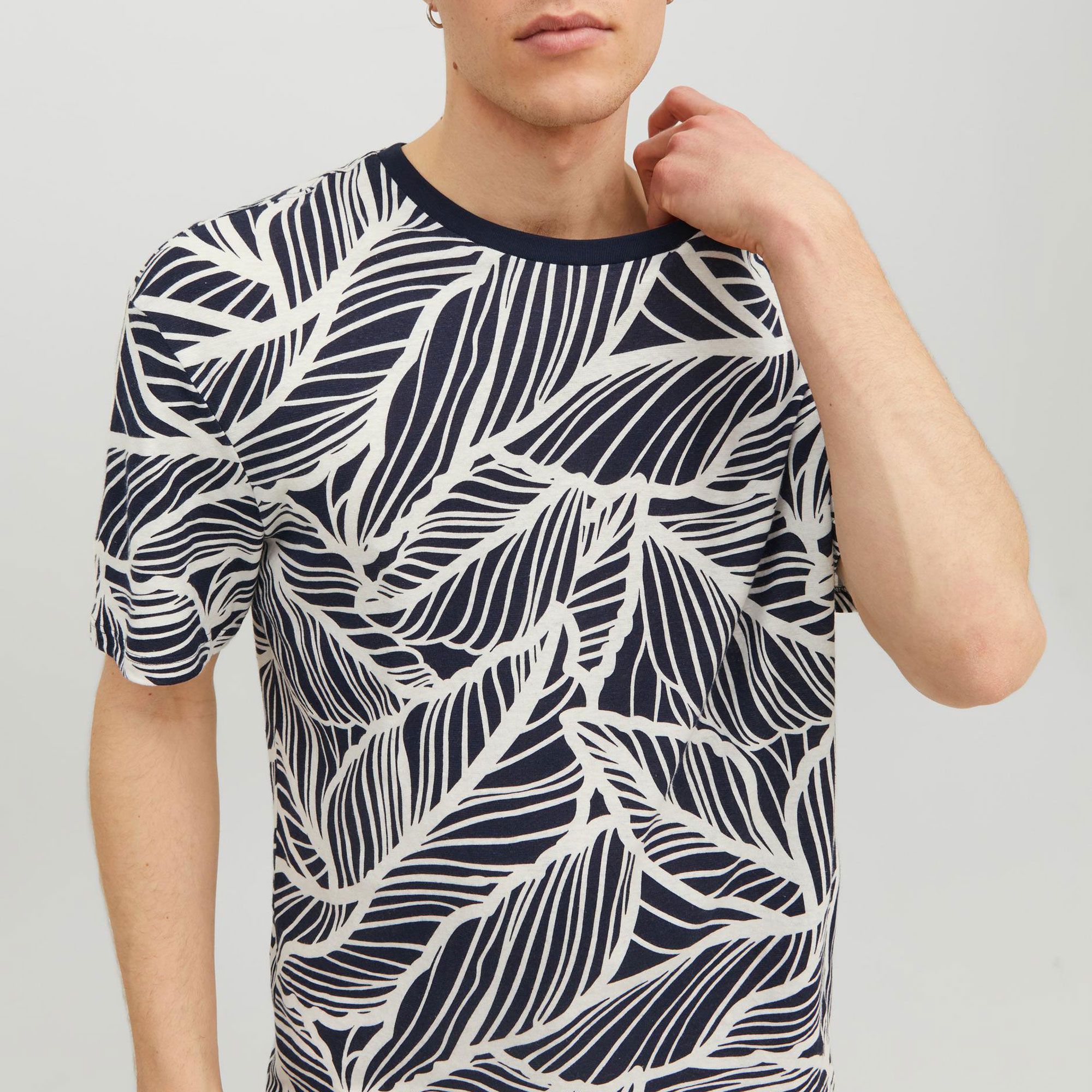Jack & Jones Premium Blalinen Summer AOP Shirt Men