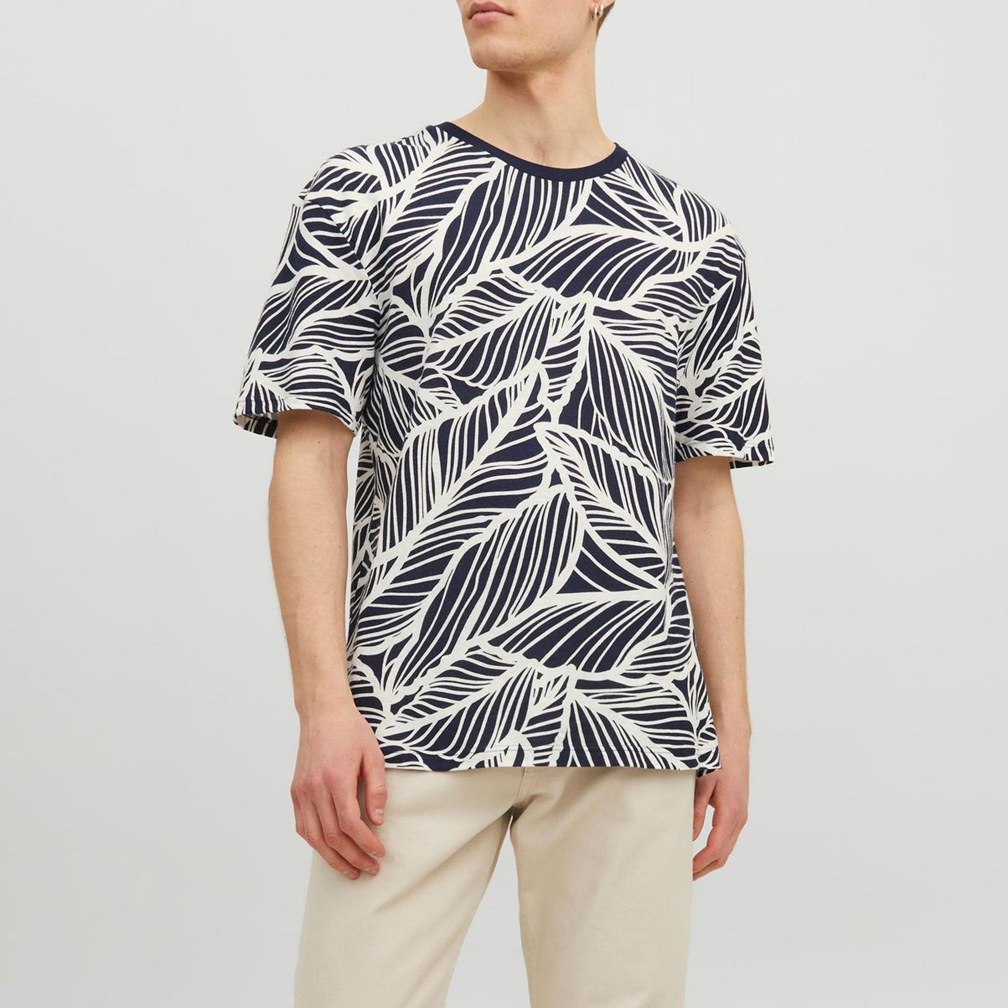 Jack & Jones Premium Blalinen Summer AOP Shirt Men