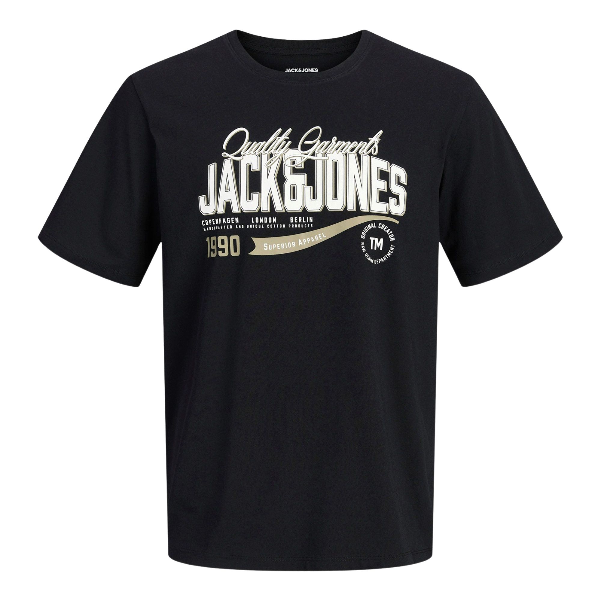 Jack & Jones Logo Tee SS 2 Col Shirt Herren