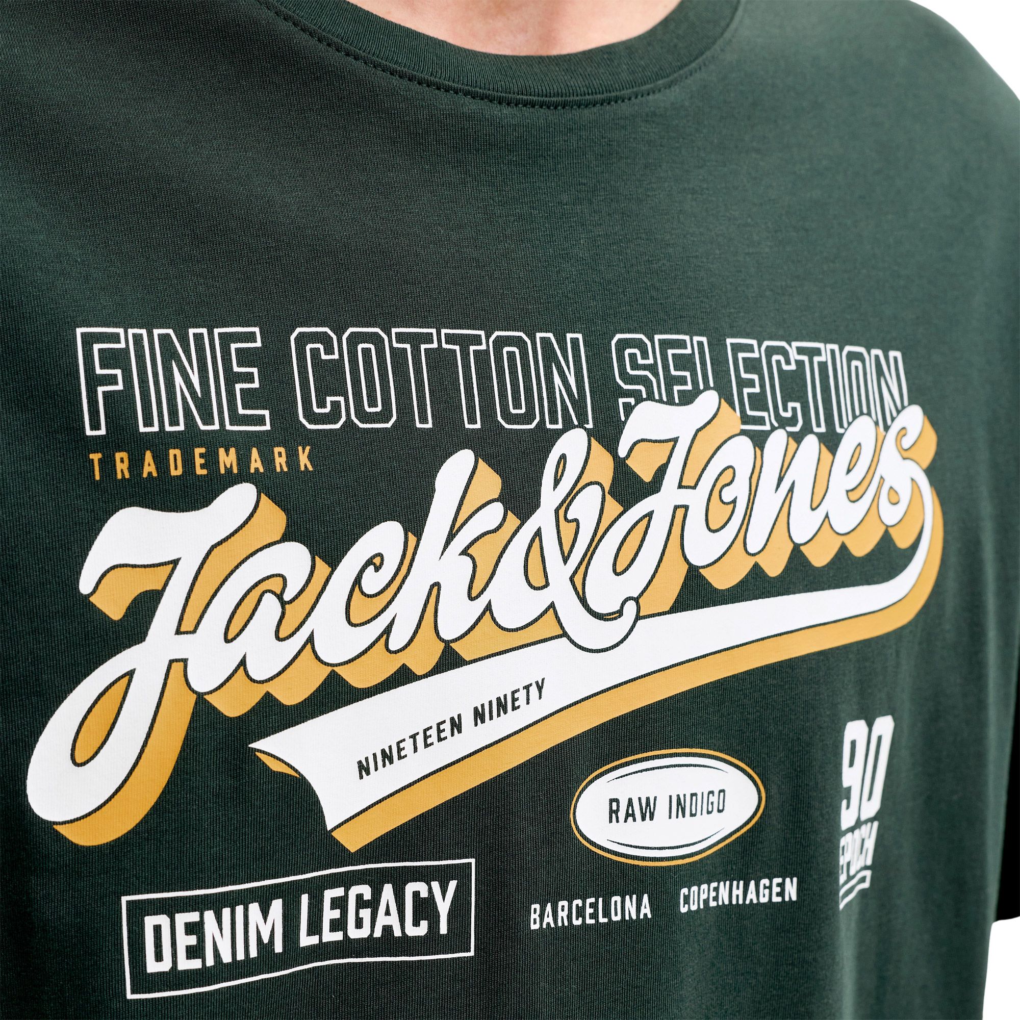 Jack & Jones Logo Tee SS 2 Col Shirt Men