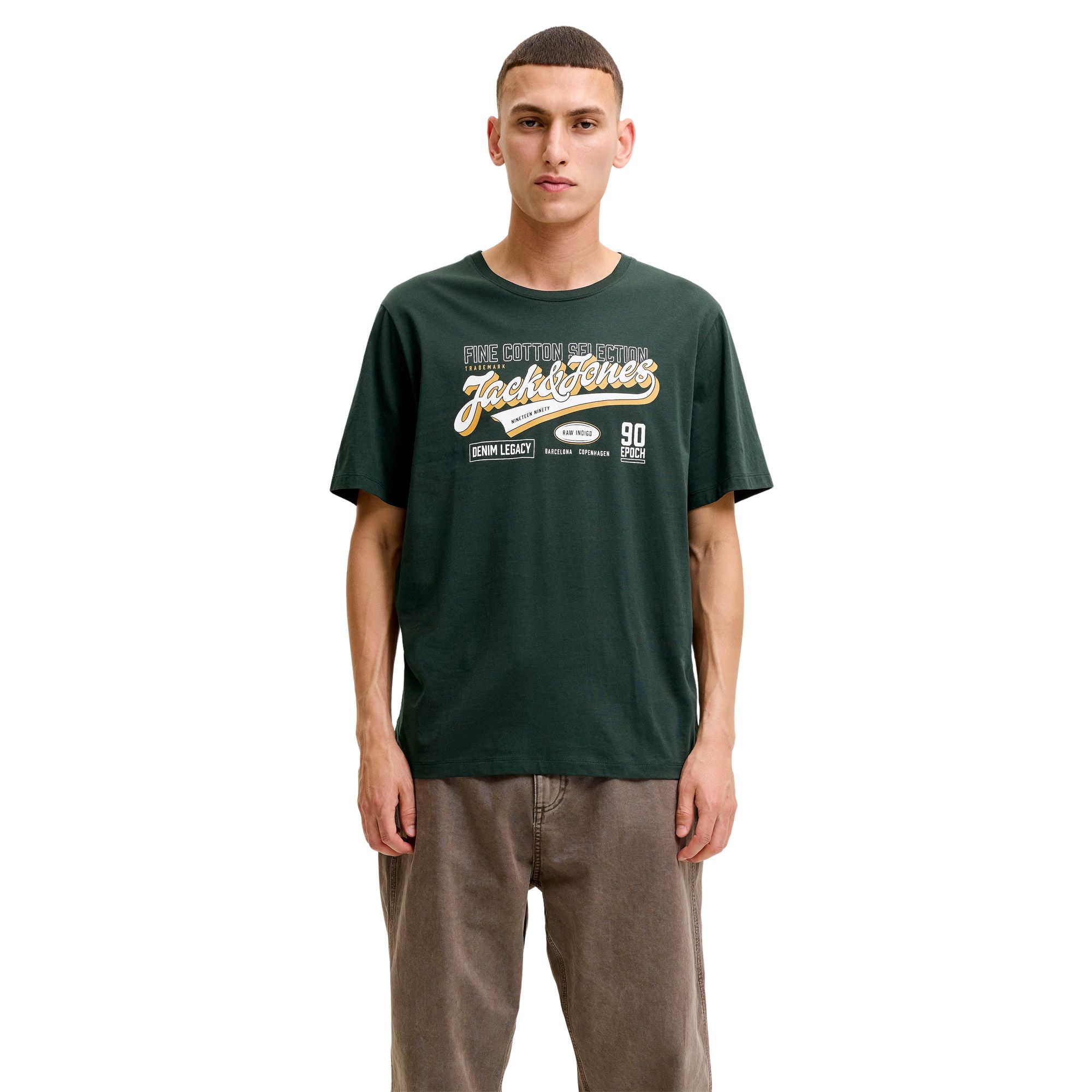 Jack & Jones Logo Tee SS 2 Col Shirt Men