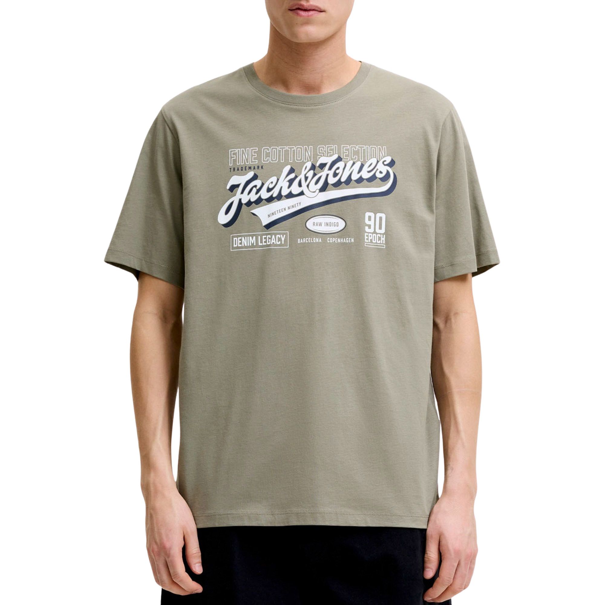 Jack &amp; Jones Logo Tee SS 2 Col Shirt Herren