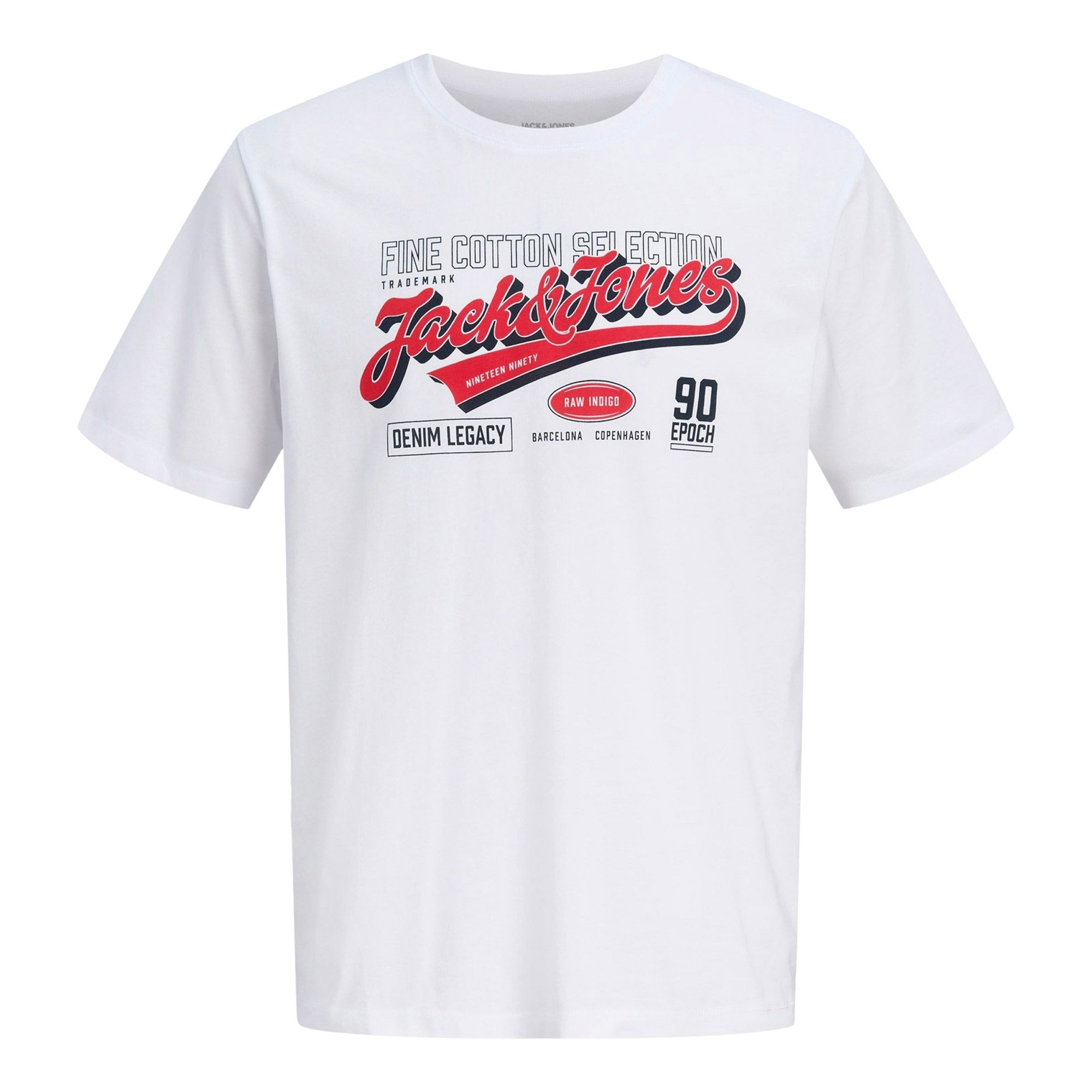 Jack & Jones Logo Tee SS 2 Col Shirt Herren