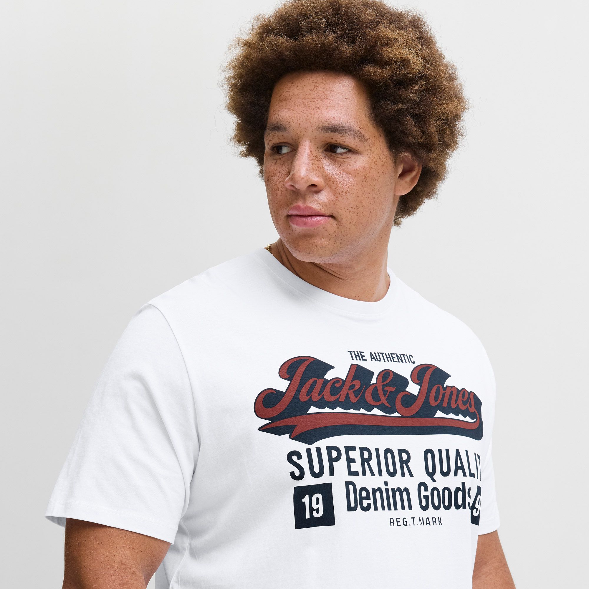 Jack & Jones Logo Shirt Heren (plussize)