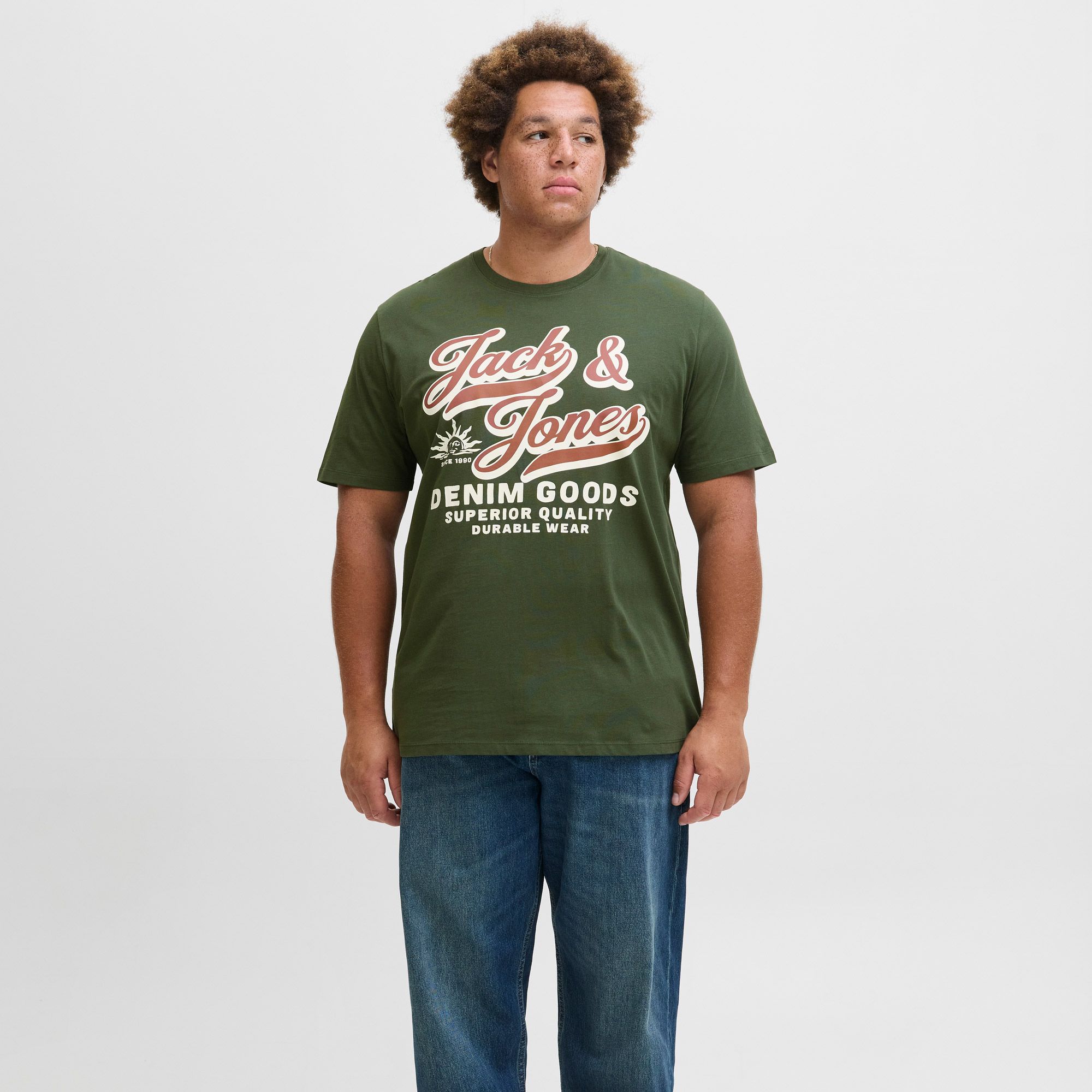 Jack & Jones Logo Shirt Heren (plussize)