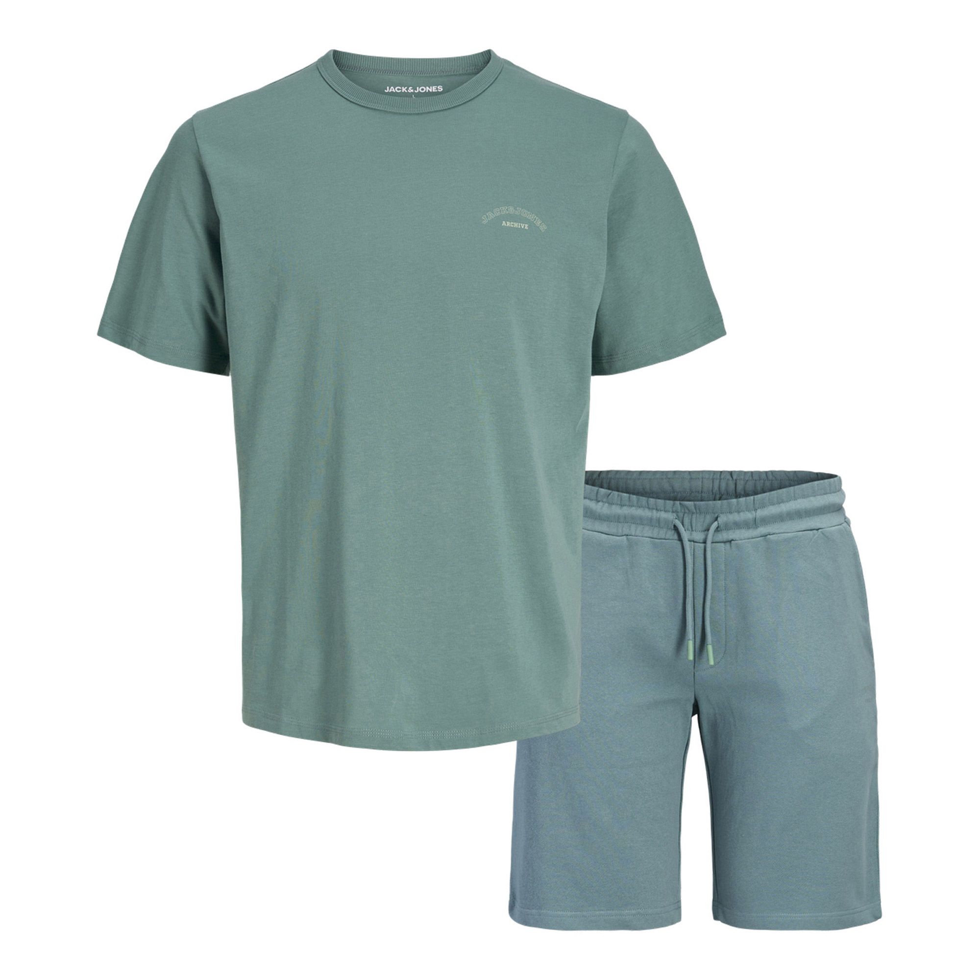 Jack & Jones Logo Shirt & Short Heren
