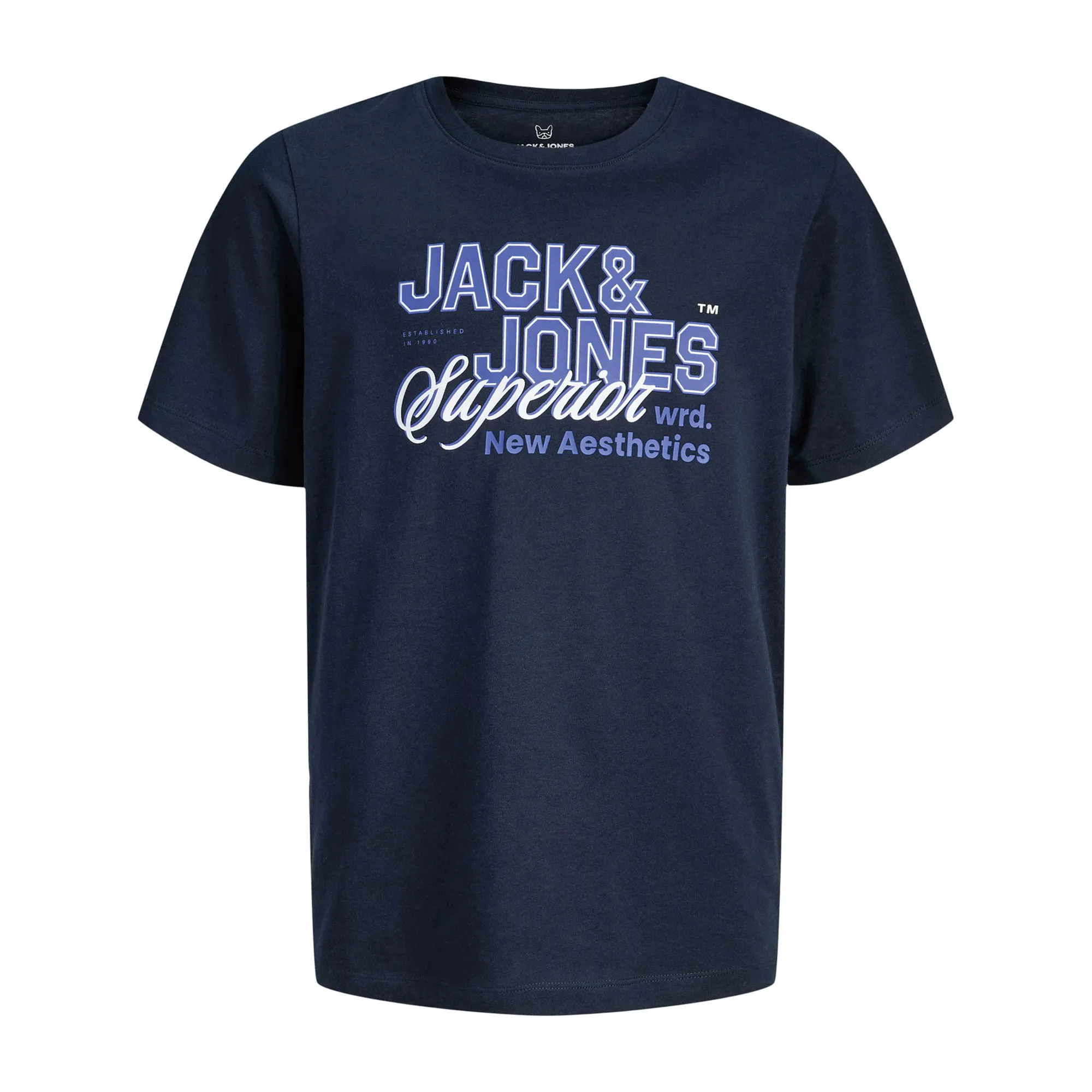 Jack &amp; Jones Logo 2 Col T-Shirt Junior