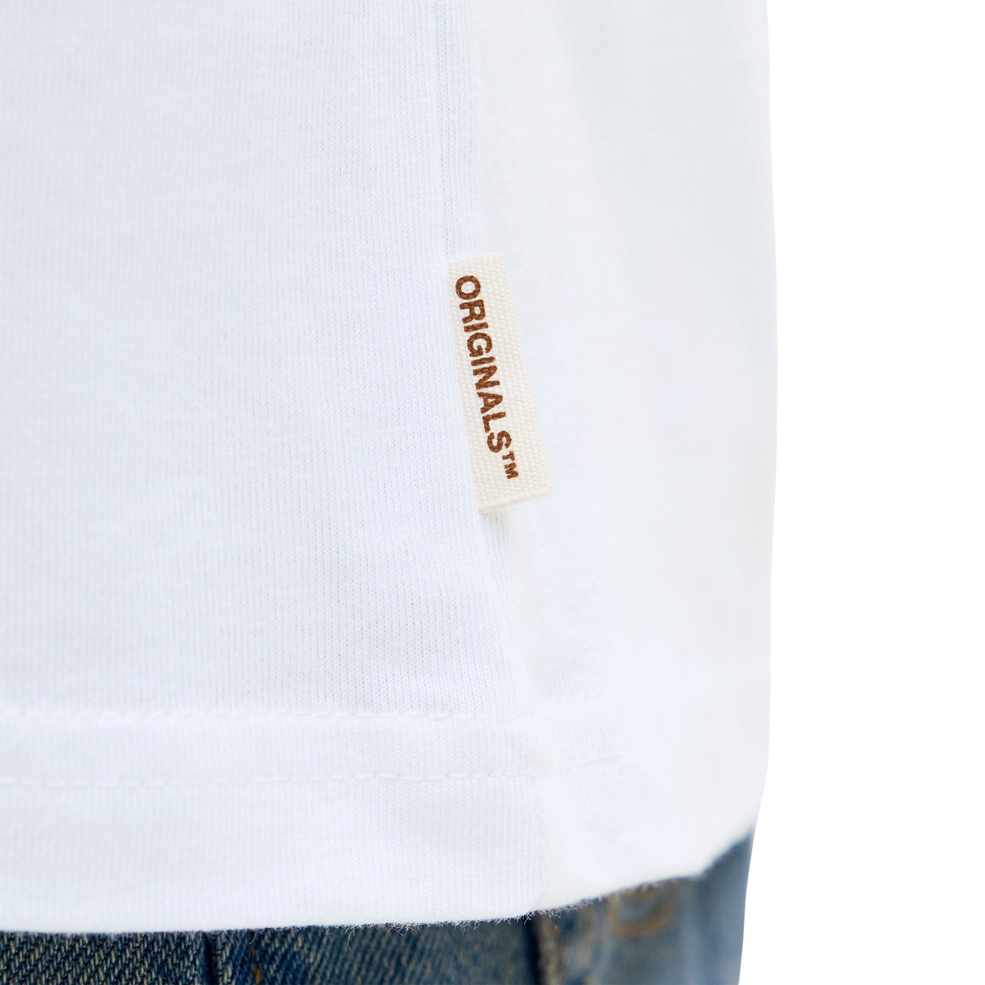 Jack & Jones Originals Canggu Front Branding Crew Shirt Junior