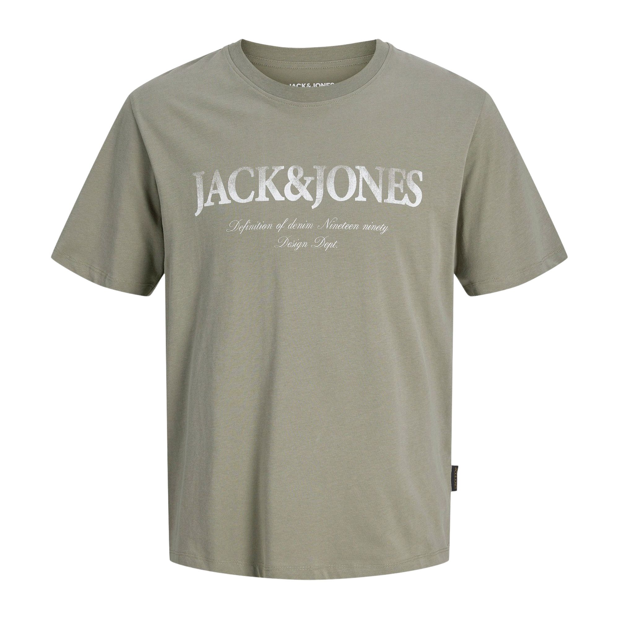 Jack & Jones Devin Daytona Print Shirt Heren (plussize)
