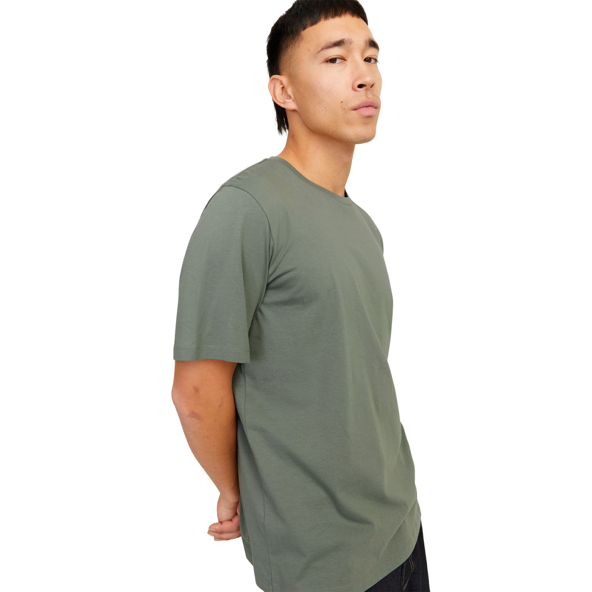 Jack & Jones Organic Basic SS Crew Shirt Heren