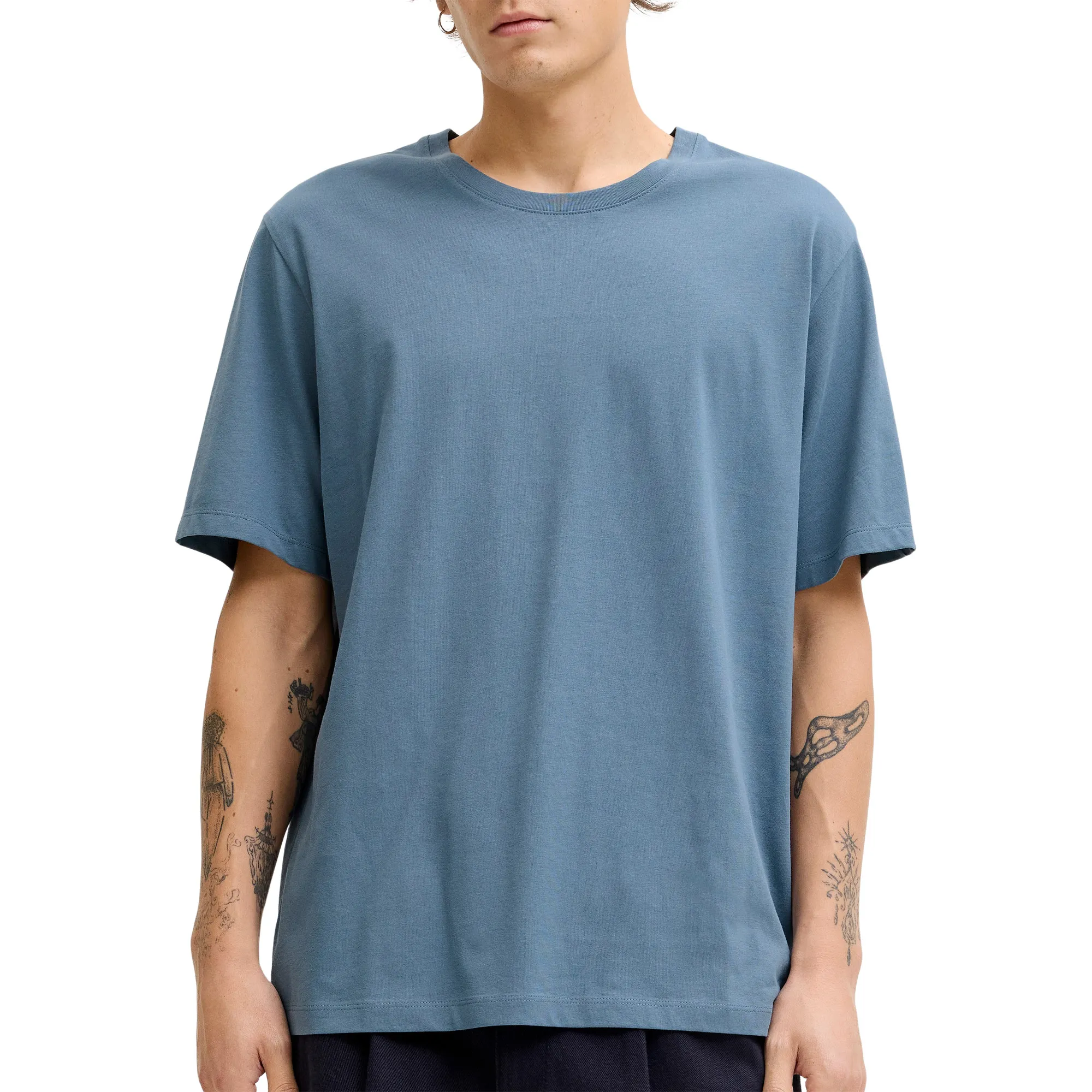 Jack & Jones Organic Basic SS Crew Shirt Heren