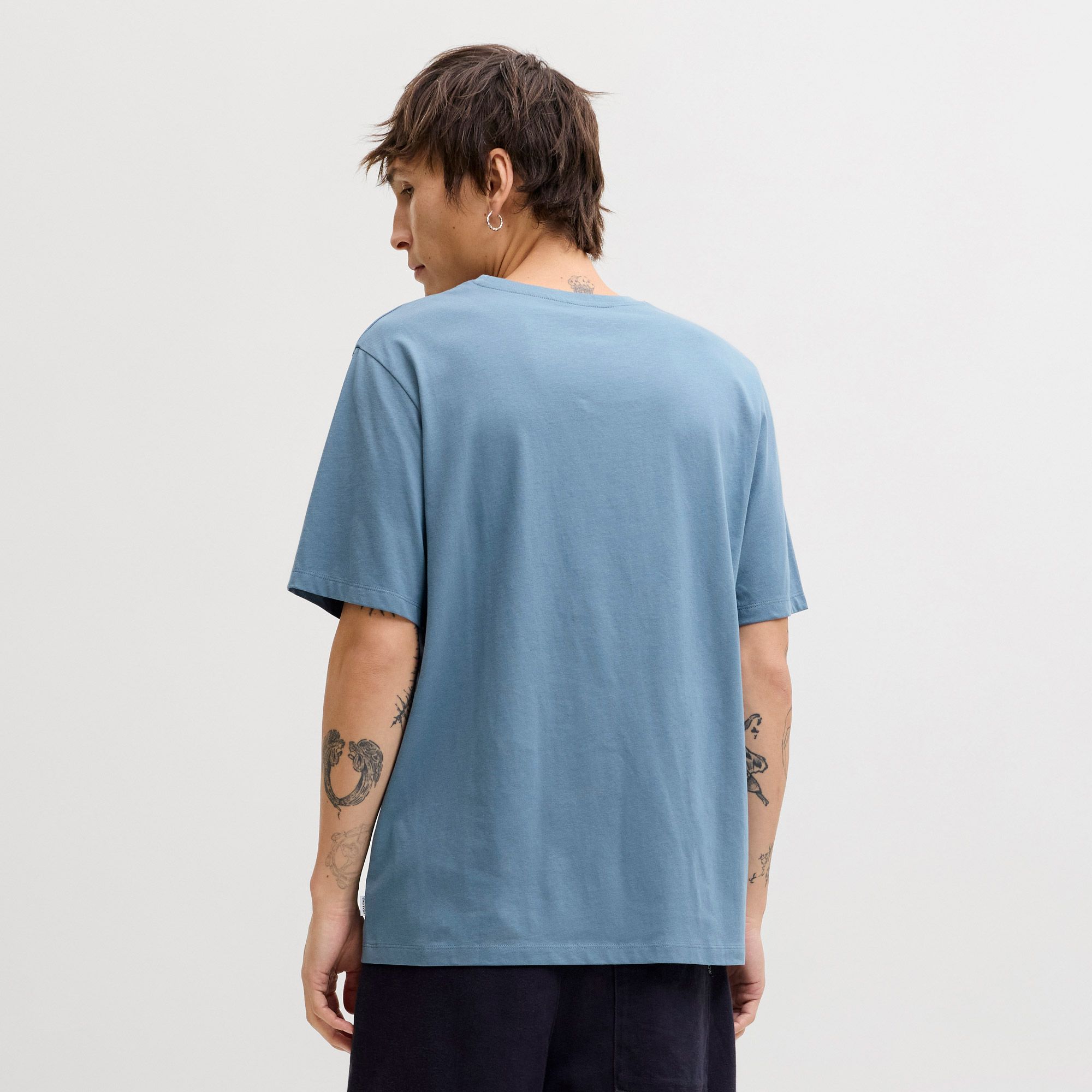 Jack & Jones Organic Basic SS Crew Shirt Heren