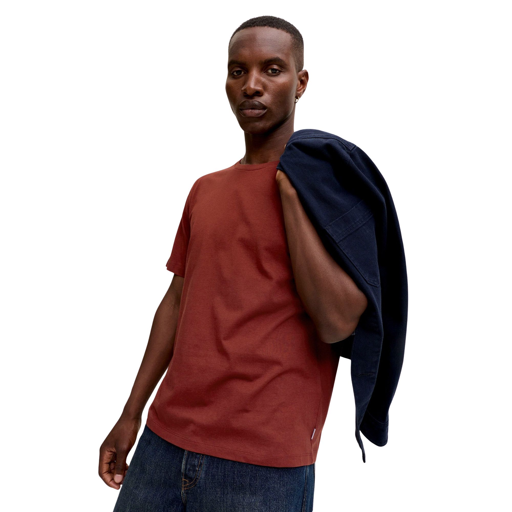 Jack & Jones Organic Basic SS Crew Shirt Men