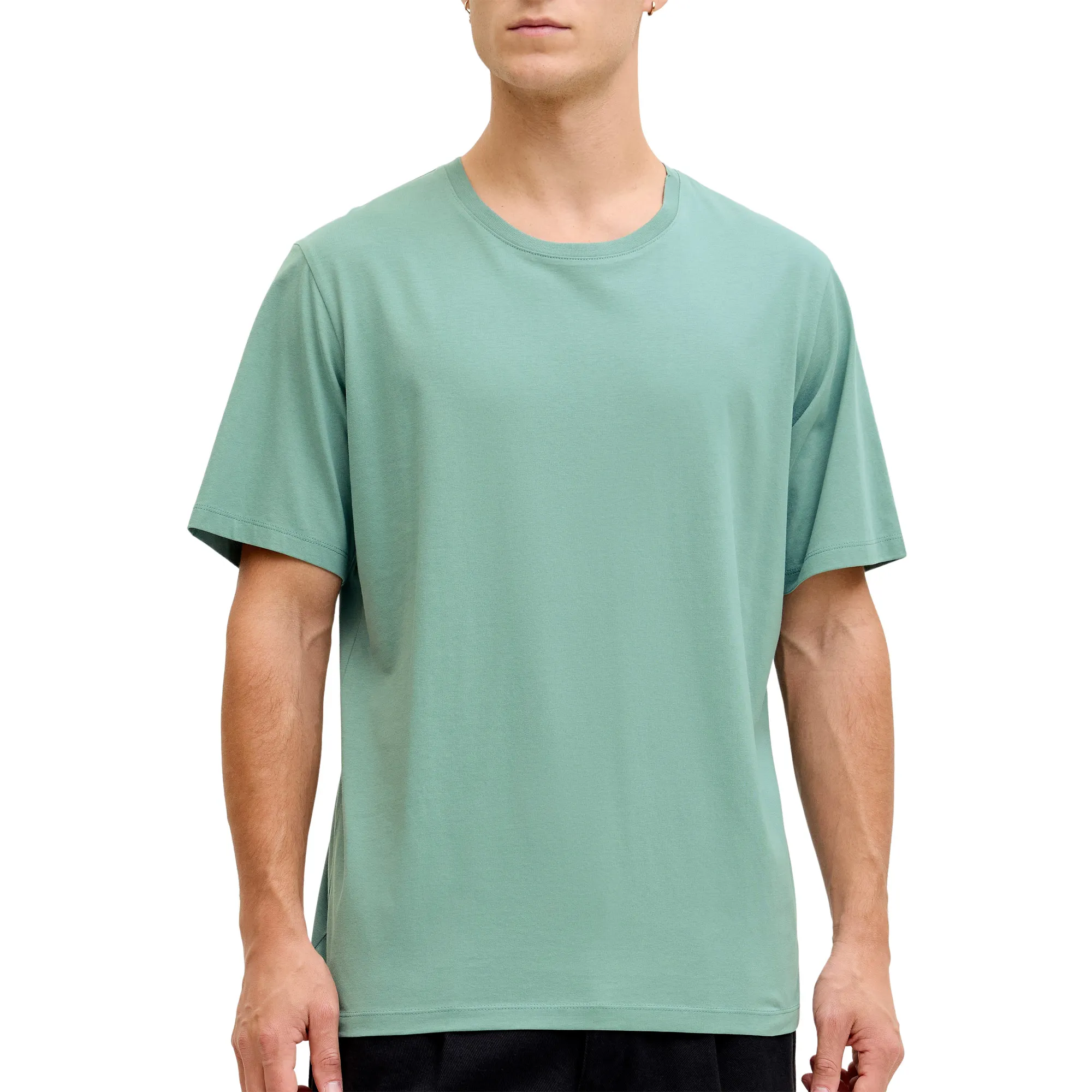 Jack & Jones Organic Basic SS Crew Shirt Heren