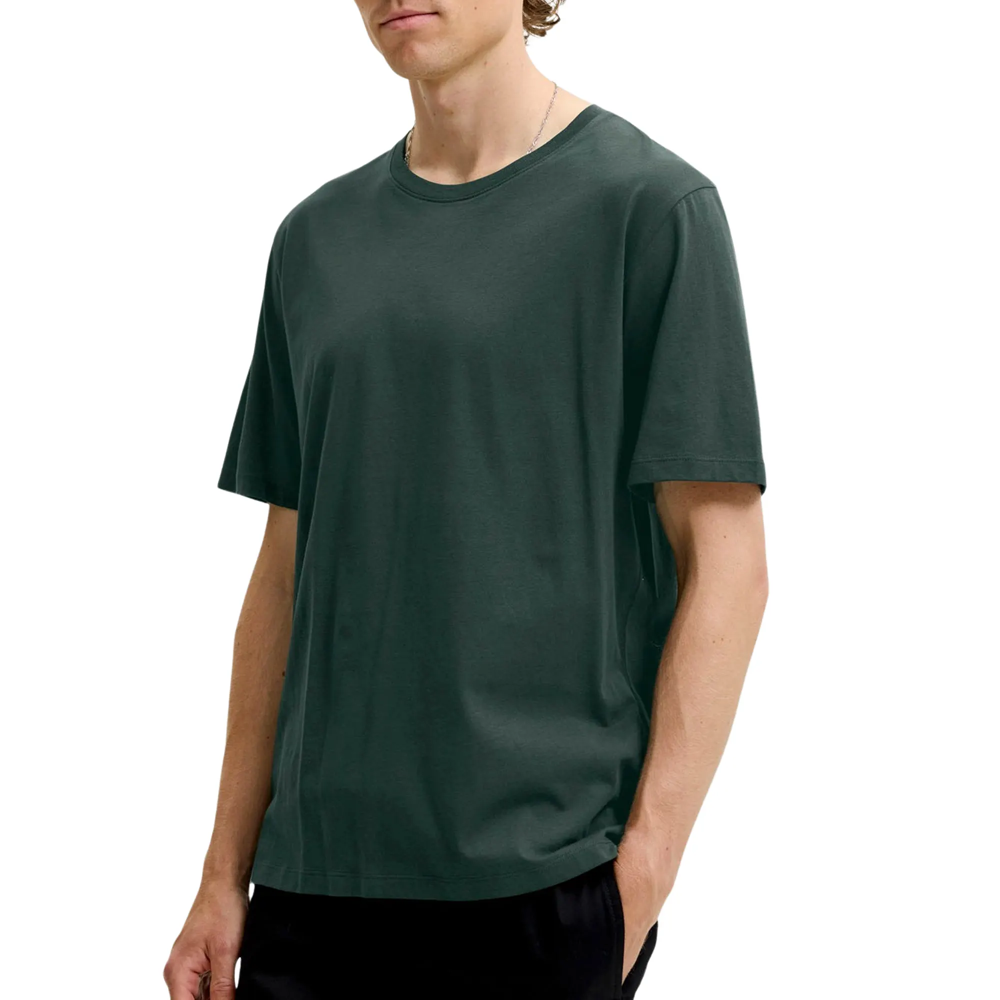 Jack & Jones Organic Basic SS Crew Shirt Herren