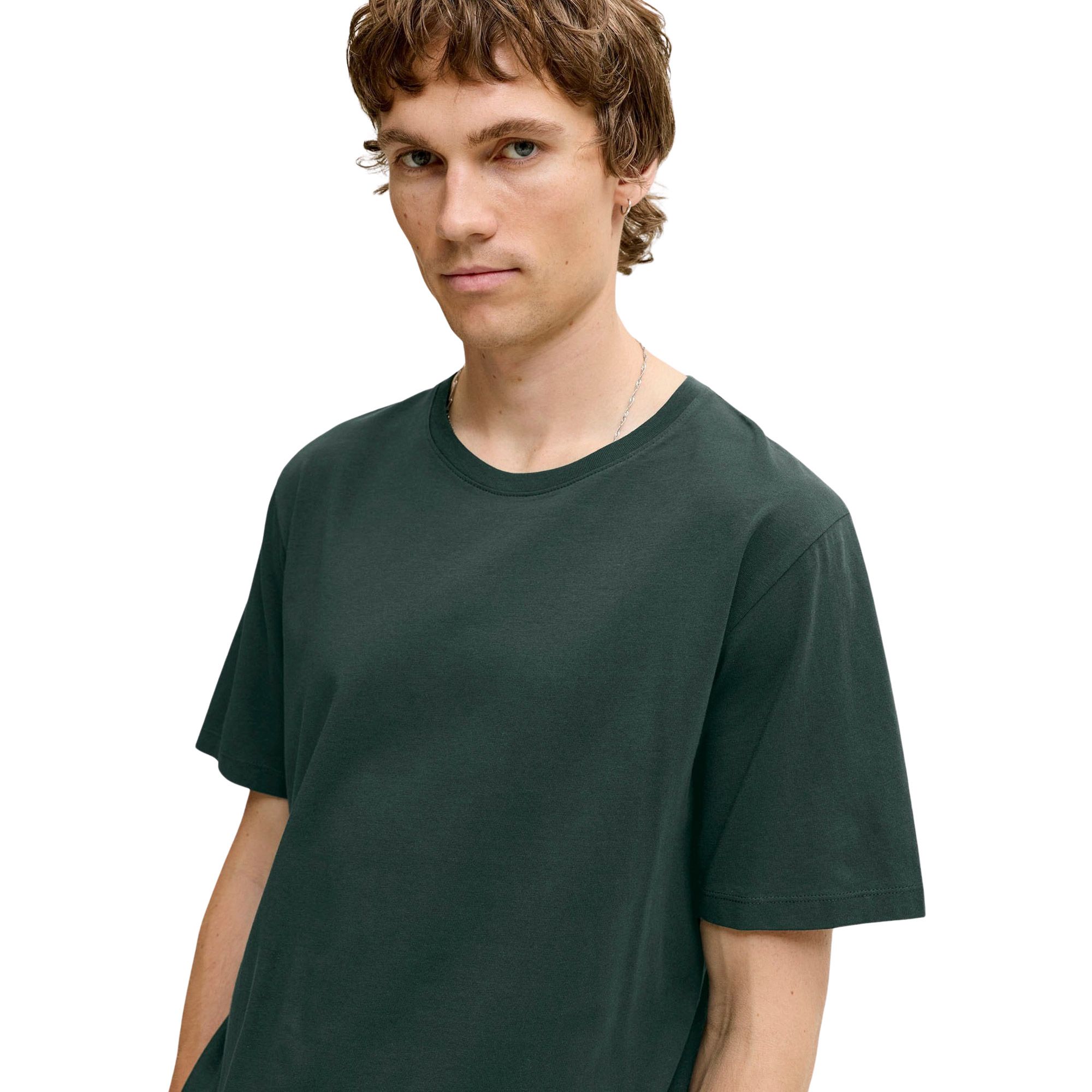 Jack & Jones Organic Basic SS Crew Shirt Herren