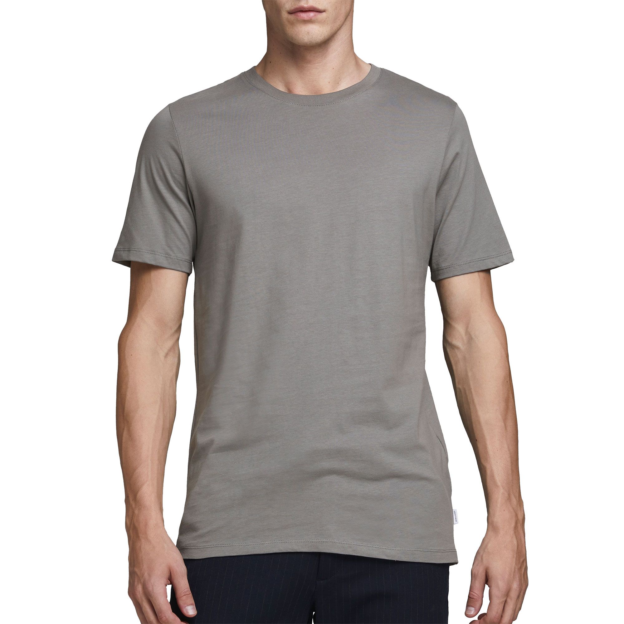 Jack & Jones Organic Basic SS Crew Shirt Heren