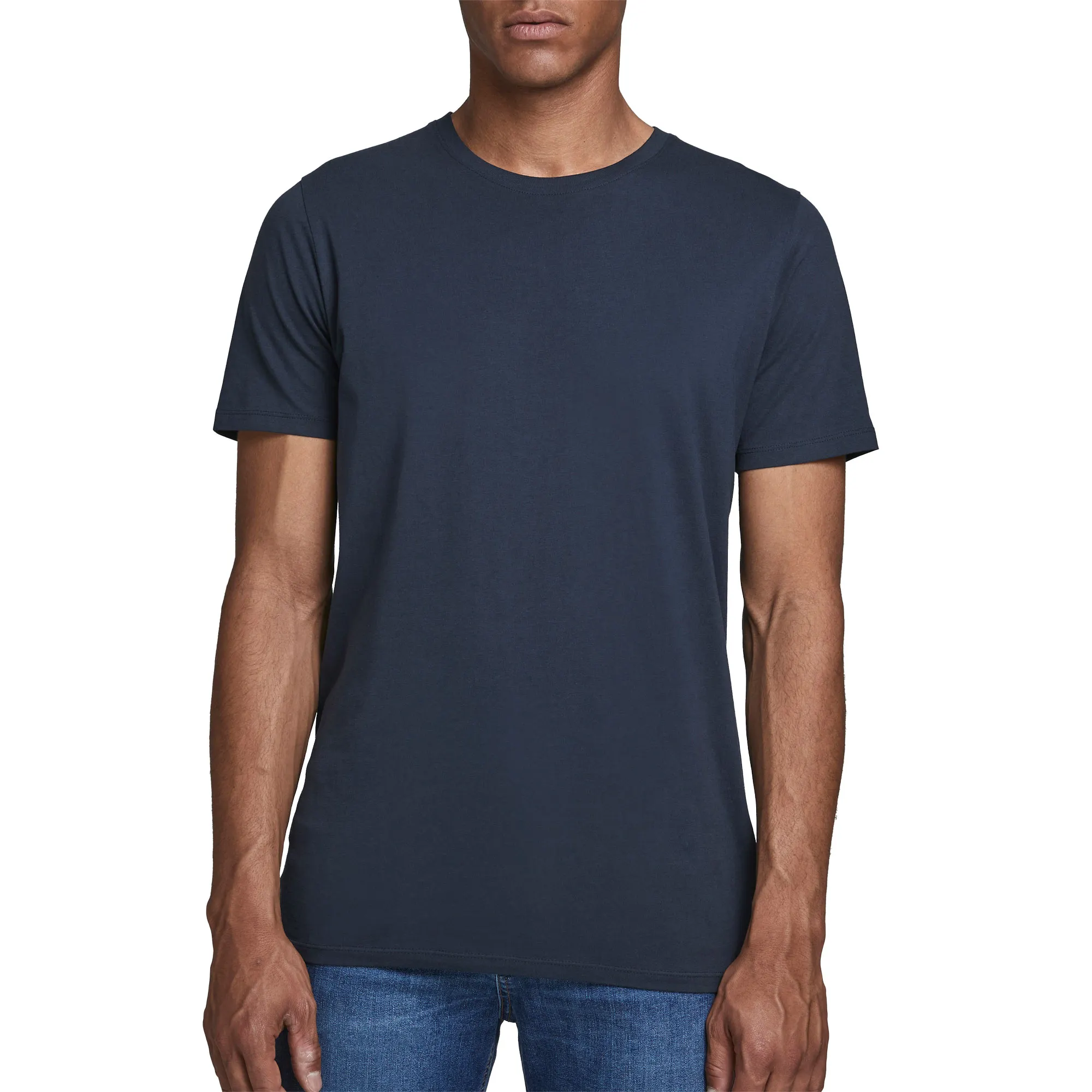 Jack & Jones Organic Basic SS Crew Shirt Heren
