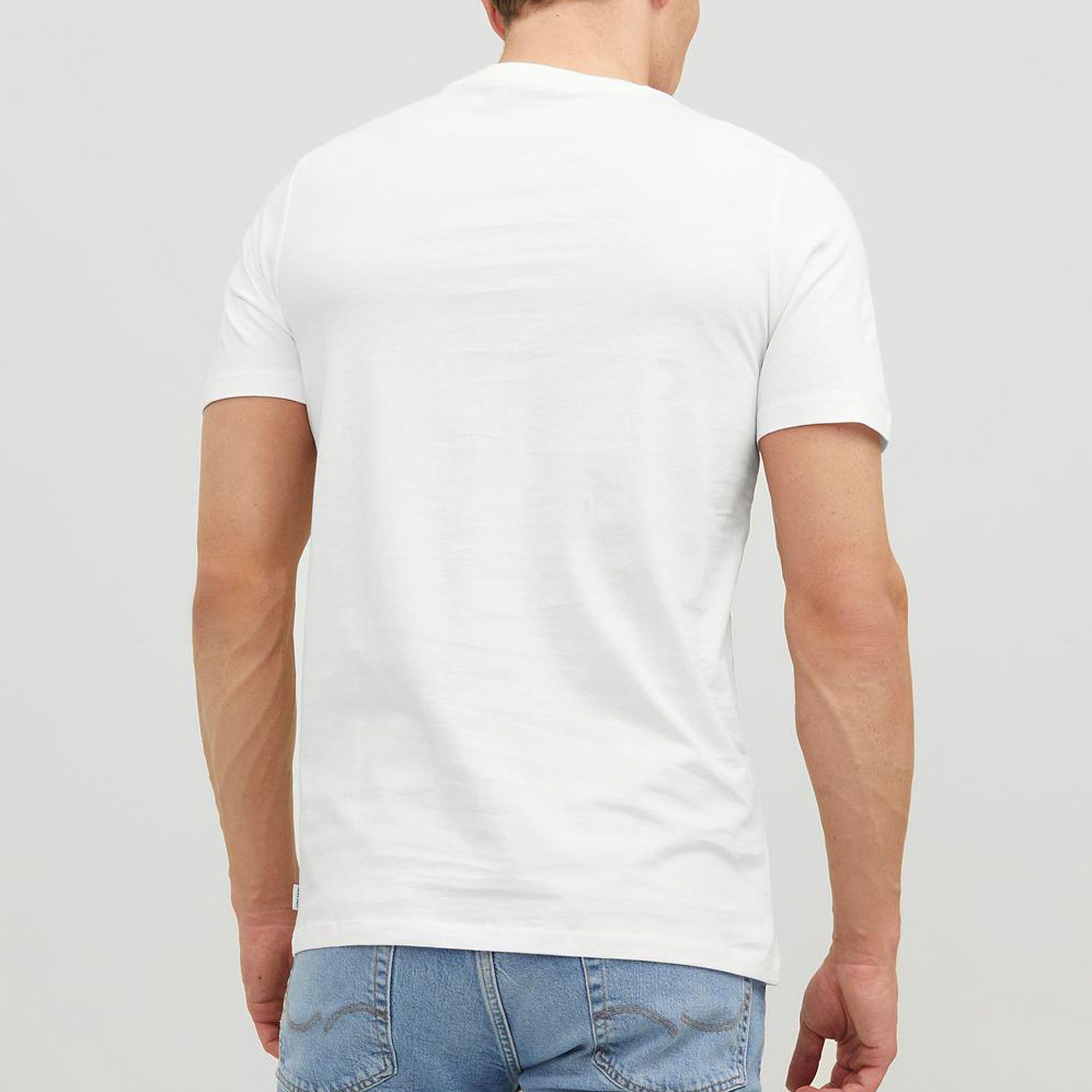 Jack & Jones Organic Basic SS Crew Shirt Heren