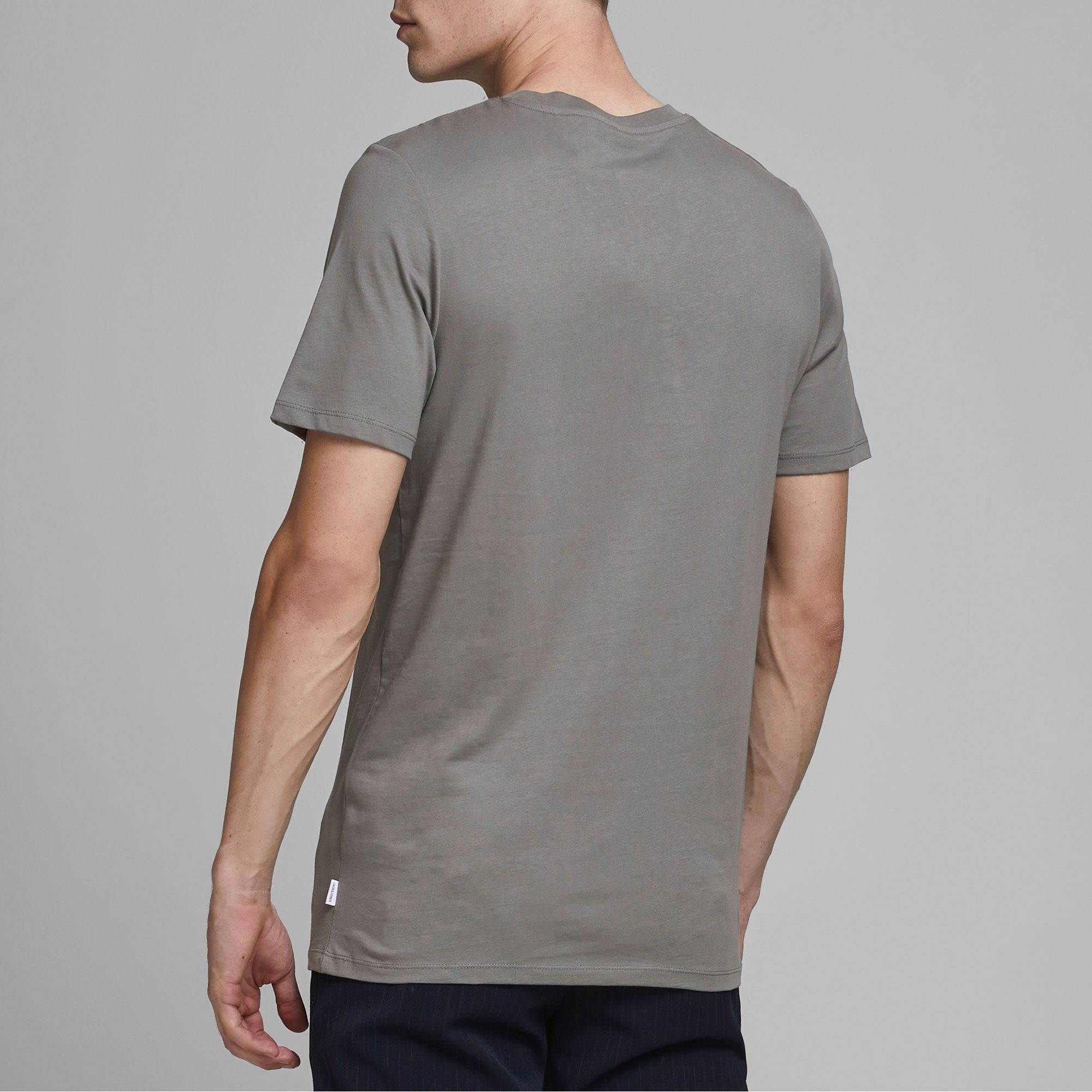 Jack & Jones Organic Basic SS Crew Shirt Heren