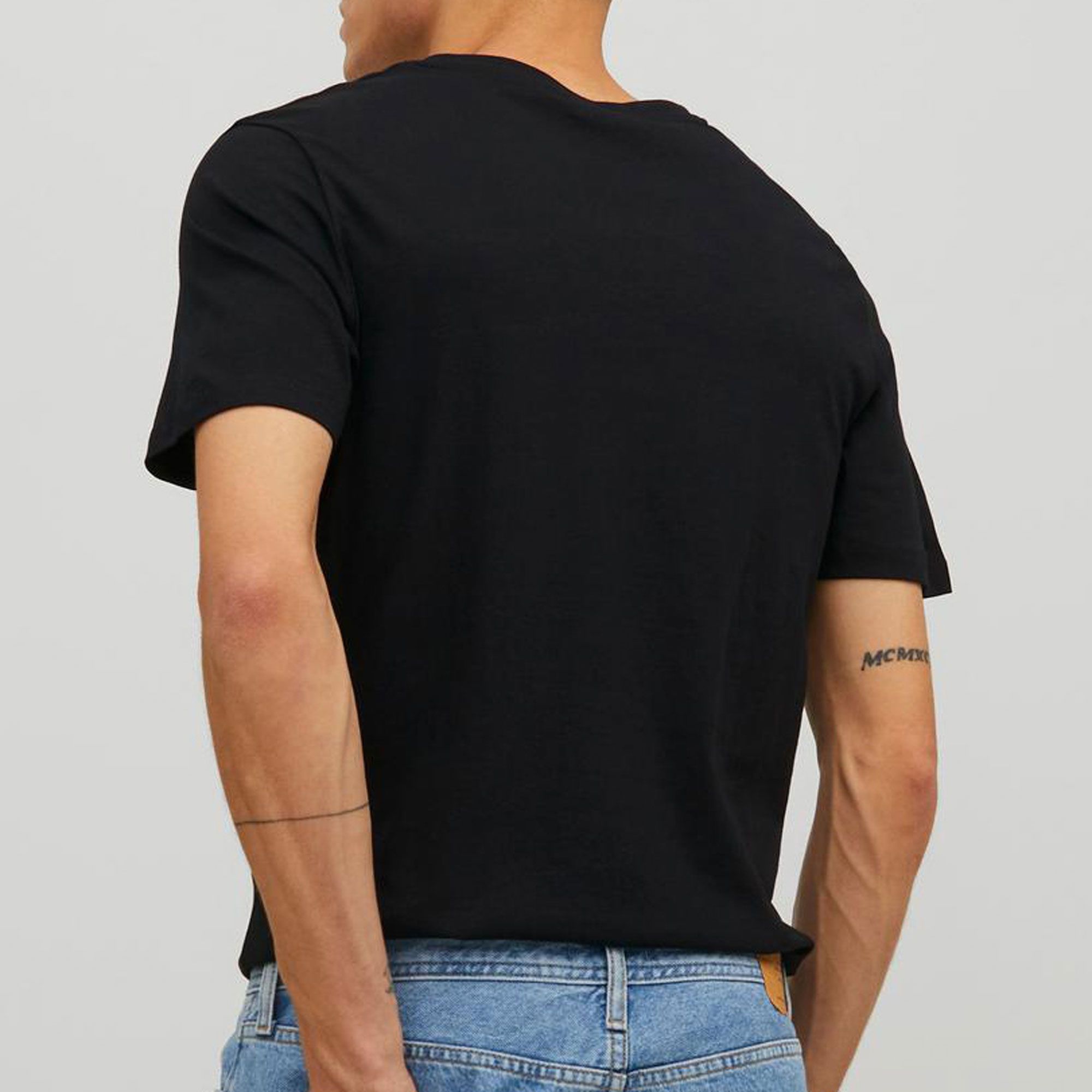 Jack & Jones Organic Basic SS Crew Shirt Heren