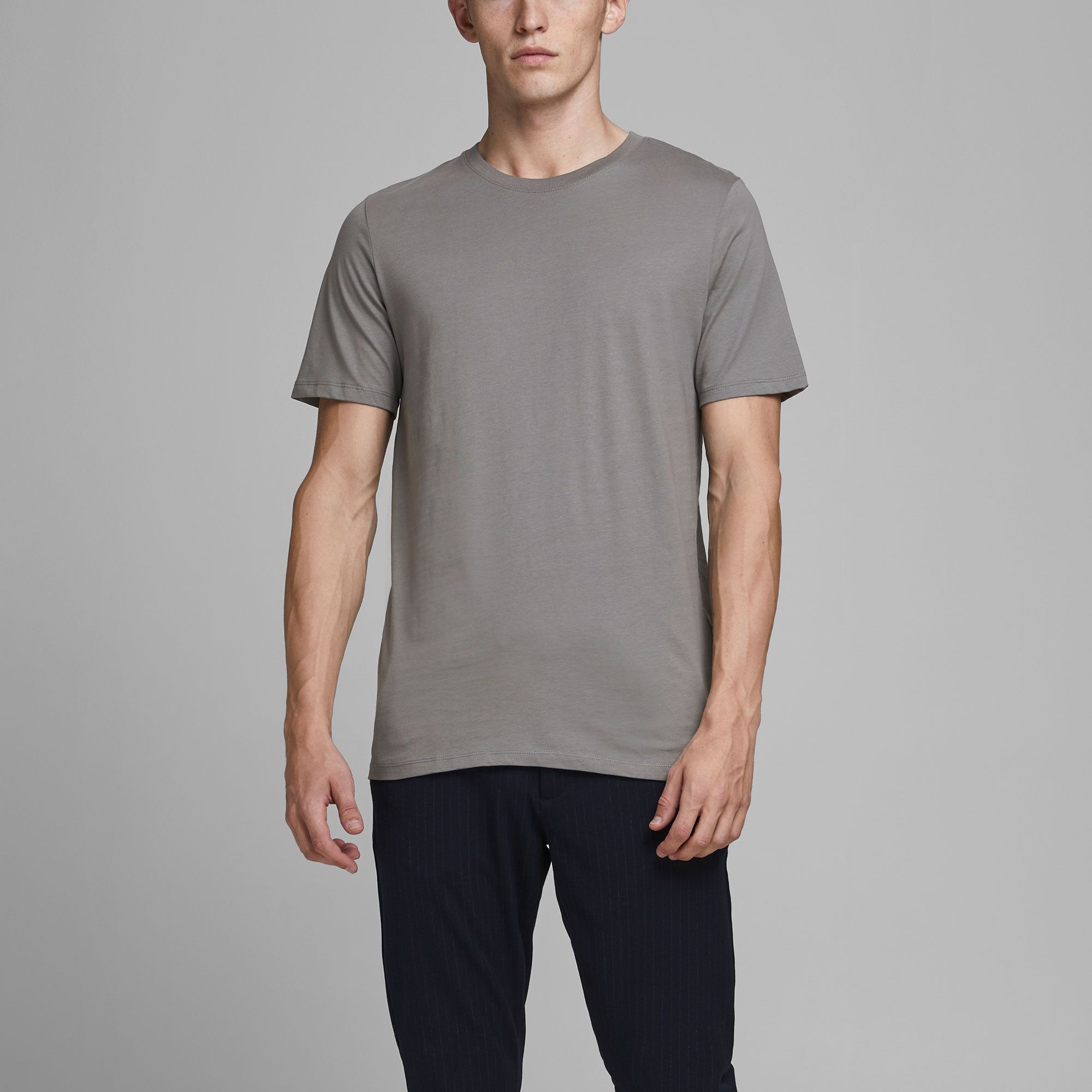 Jack & Jones Organic Basic SS Crew Shirt Heren
