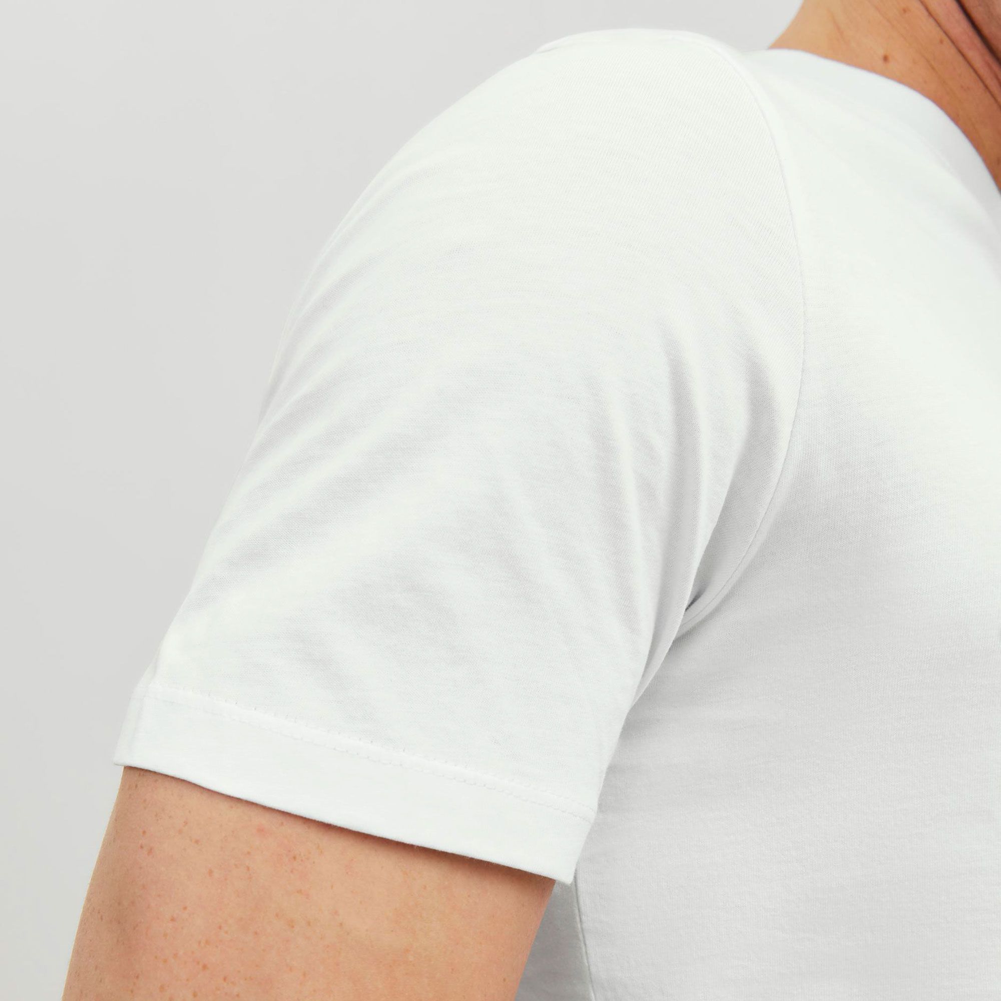 Jack & Jones Organic Basic SS Crew Shirt Heren