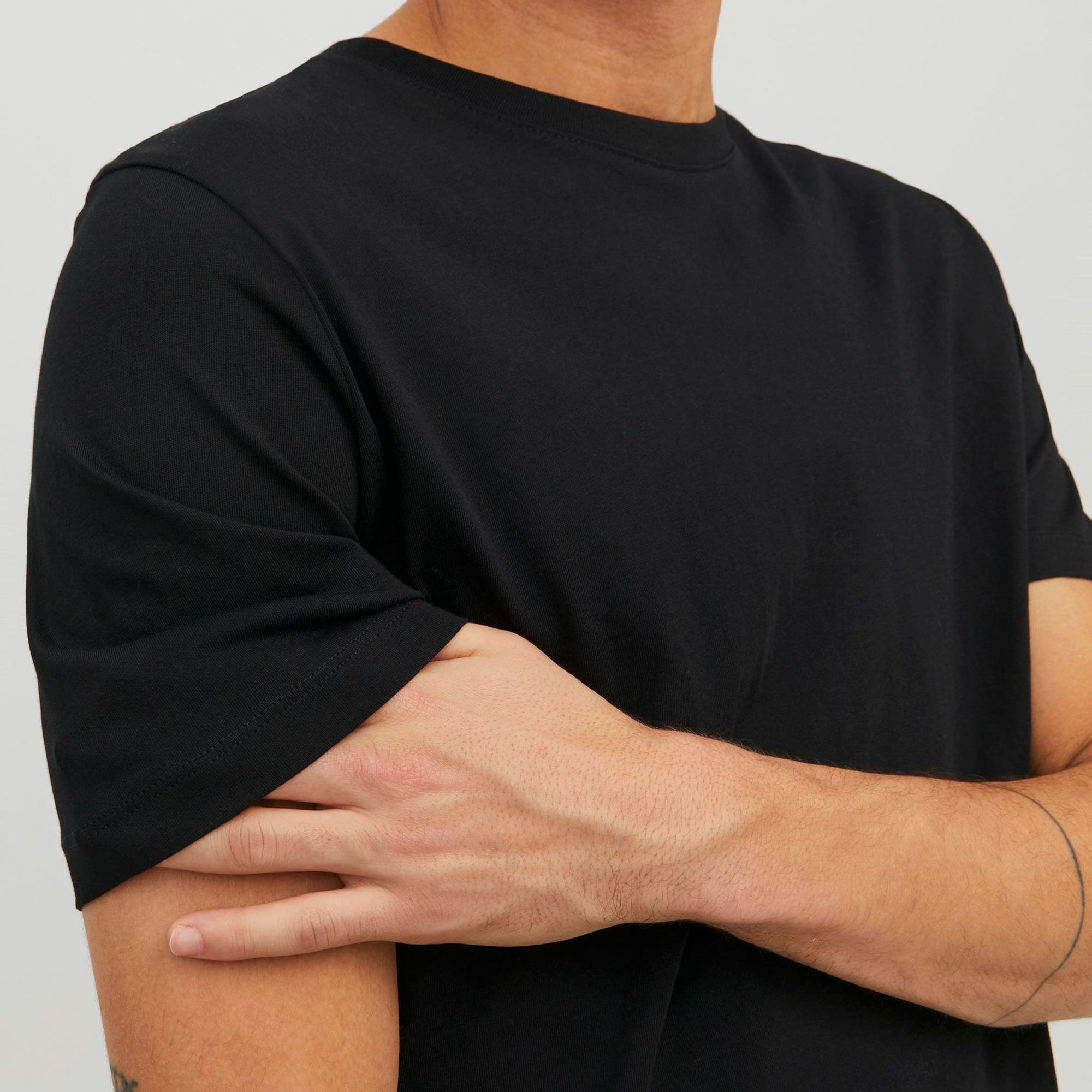 Jack & Jones Organic Basic SS Crew Shirt Heren