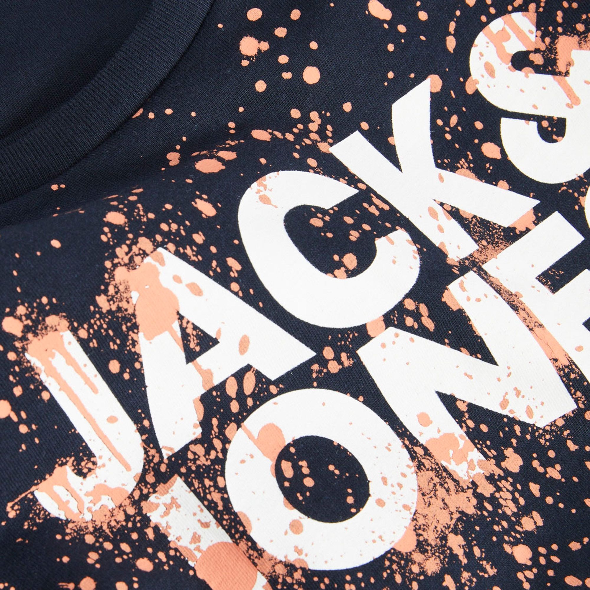 Jack & Jones Core Splash SS Crew Shirt Junior