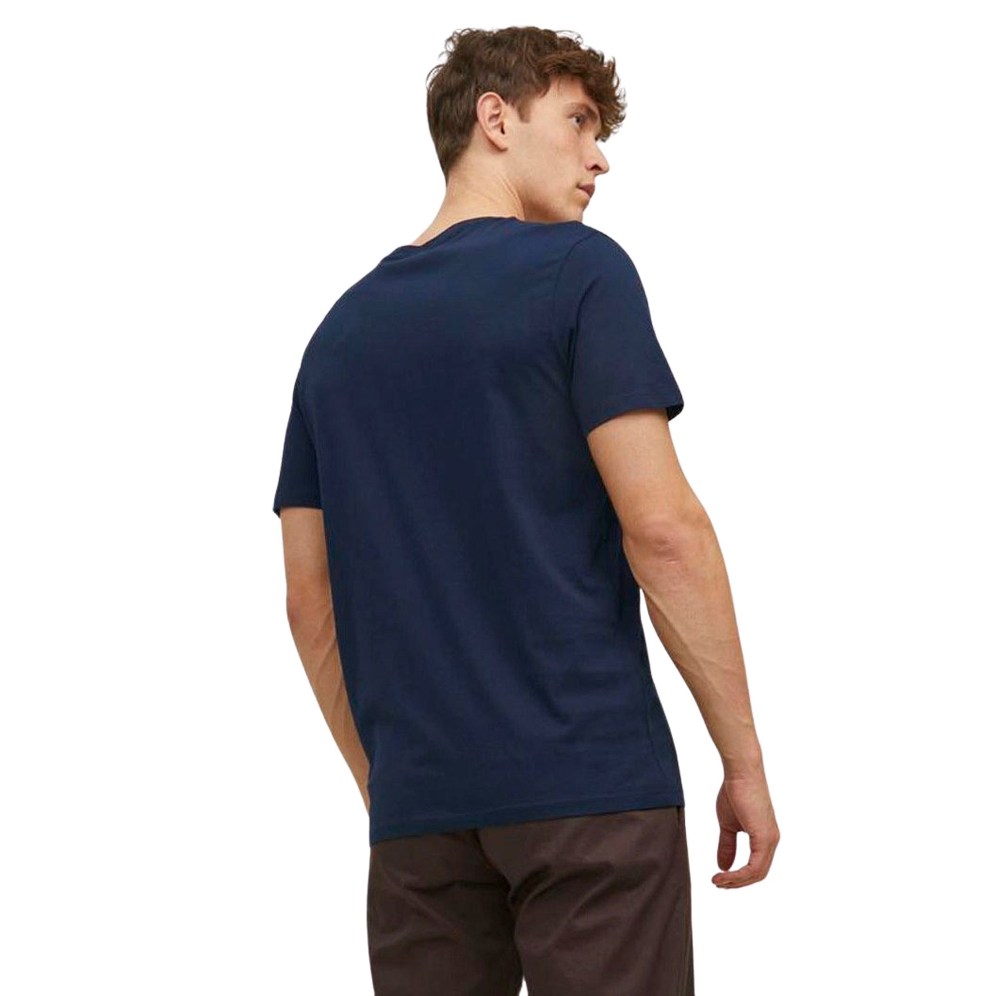 Jack & Jones Organic Basic SS V-neck Shirt Heren