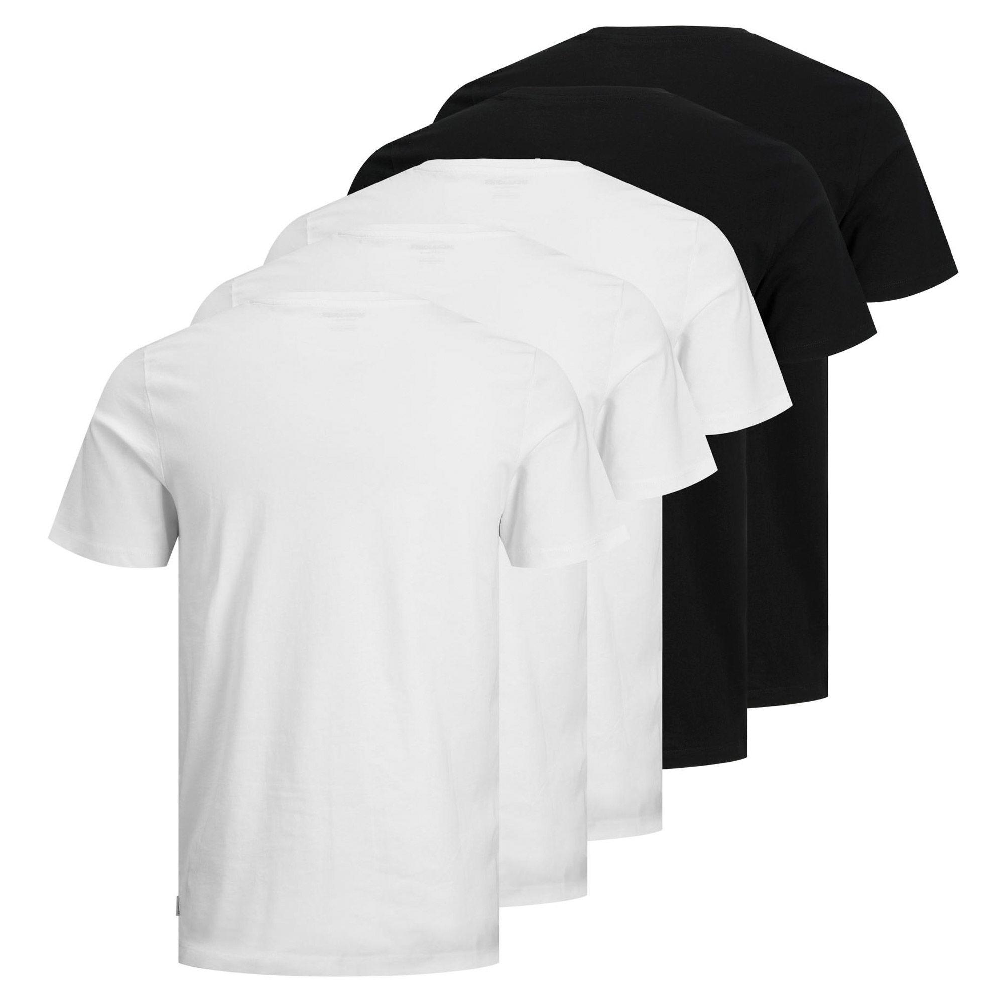 Jack & Jones Basic Crew T-Shirts Heren (5-pack)