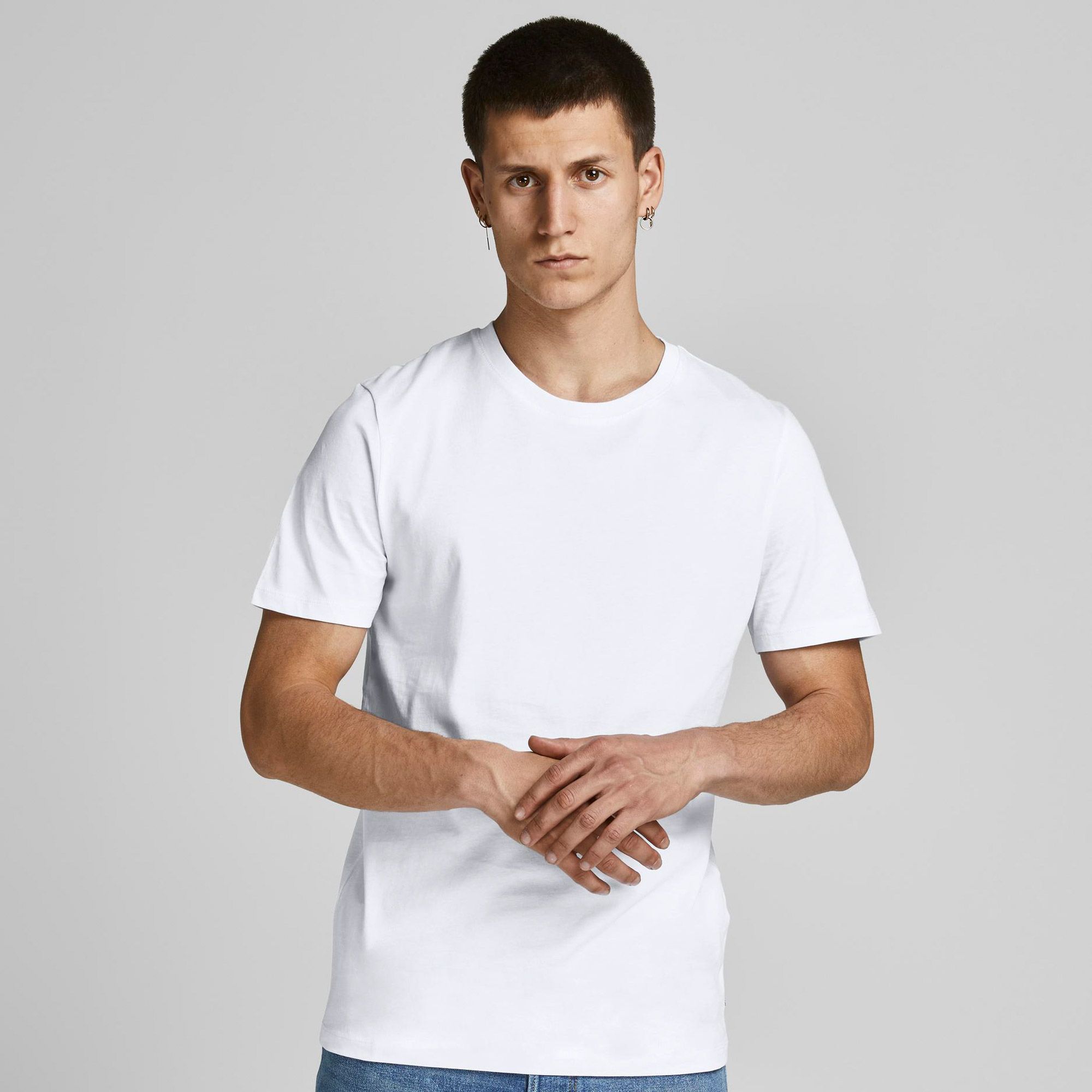 Jack & Jones Basic Crew T-Shirts Heren (5-pack)