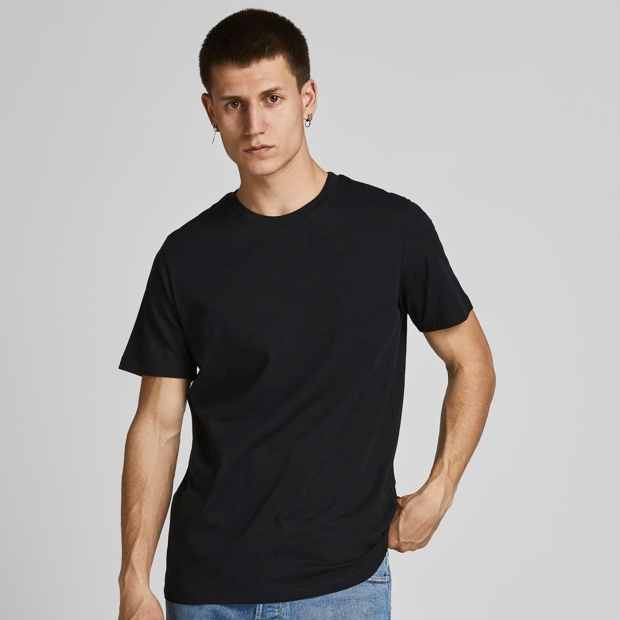 Jack & Jones Basic Crew T-Shirts Heren (5-pack)