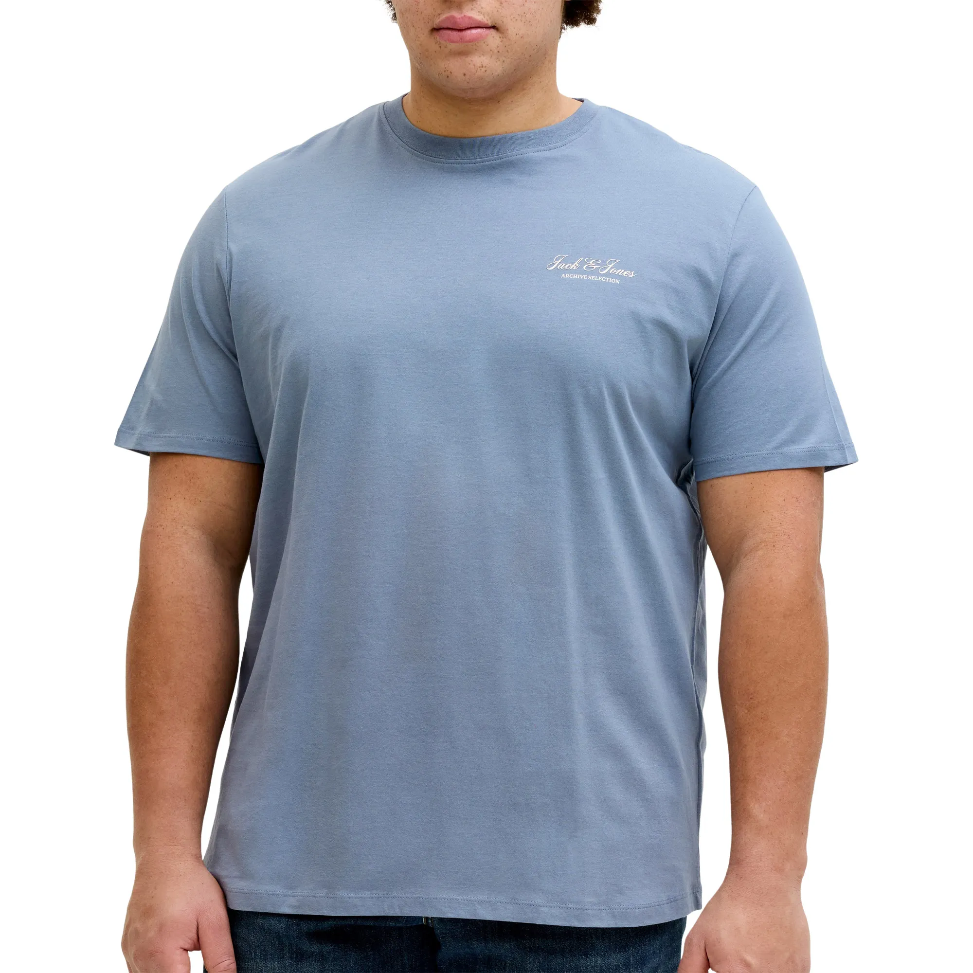 Jack & Jones Archive Graphic Crew Shirt Heren (plussize)