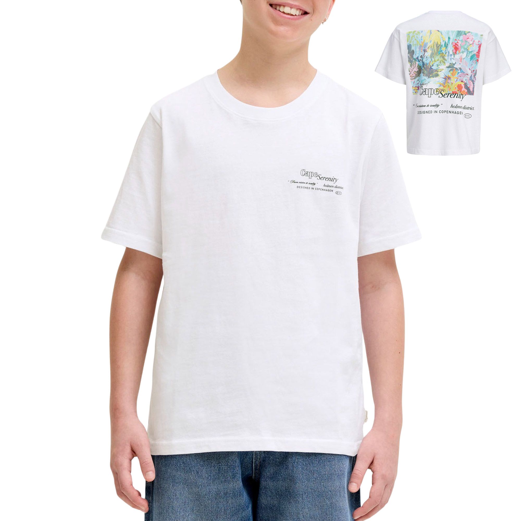 Shirt Jack & Jones Montauk Back Graphic Garçons