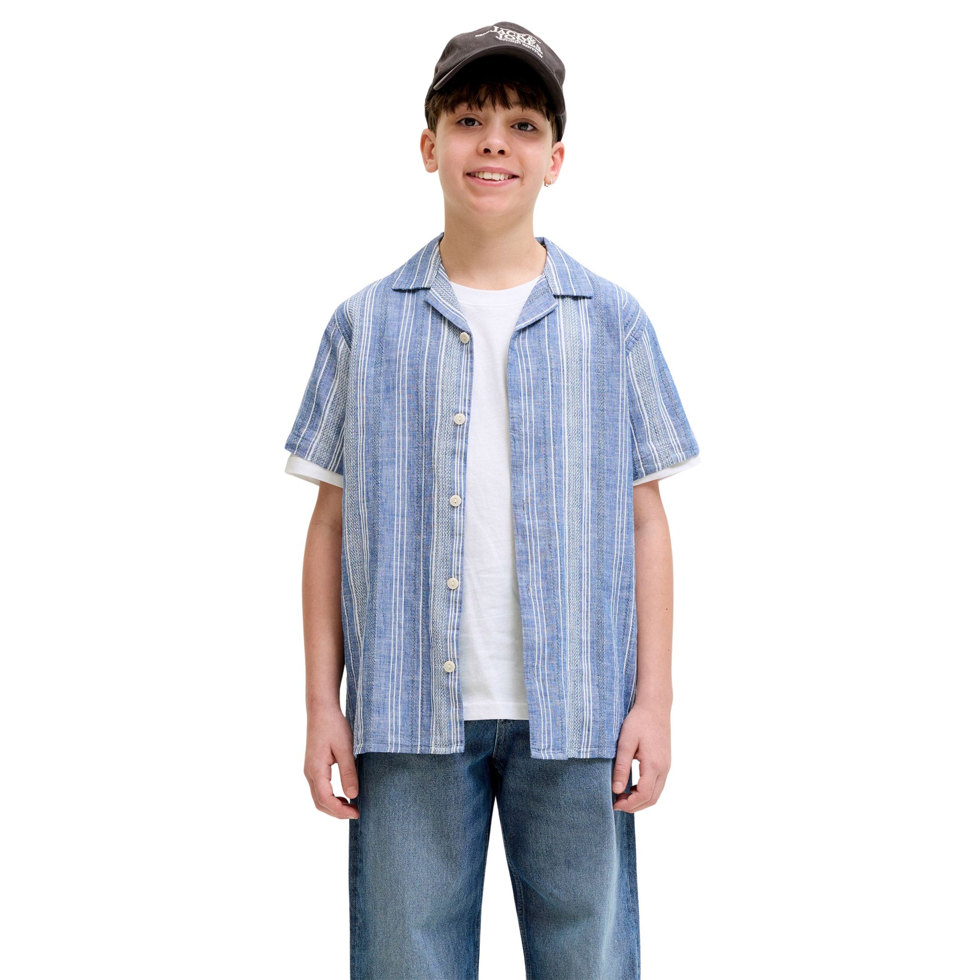 Shirt Jack & Jones Montauk Back Graphic Garçons