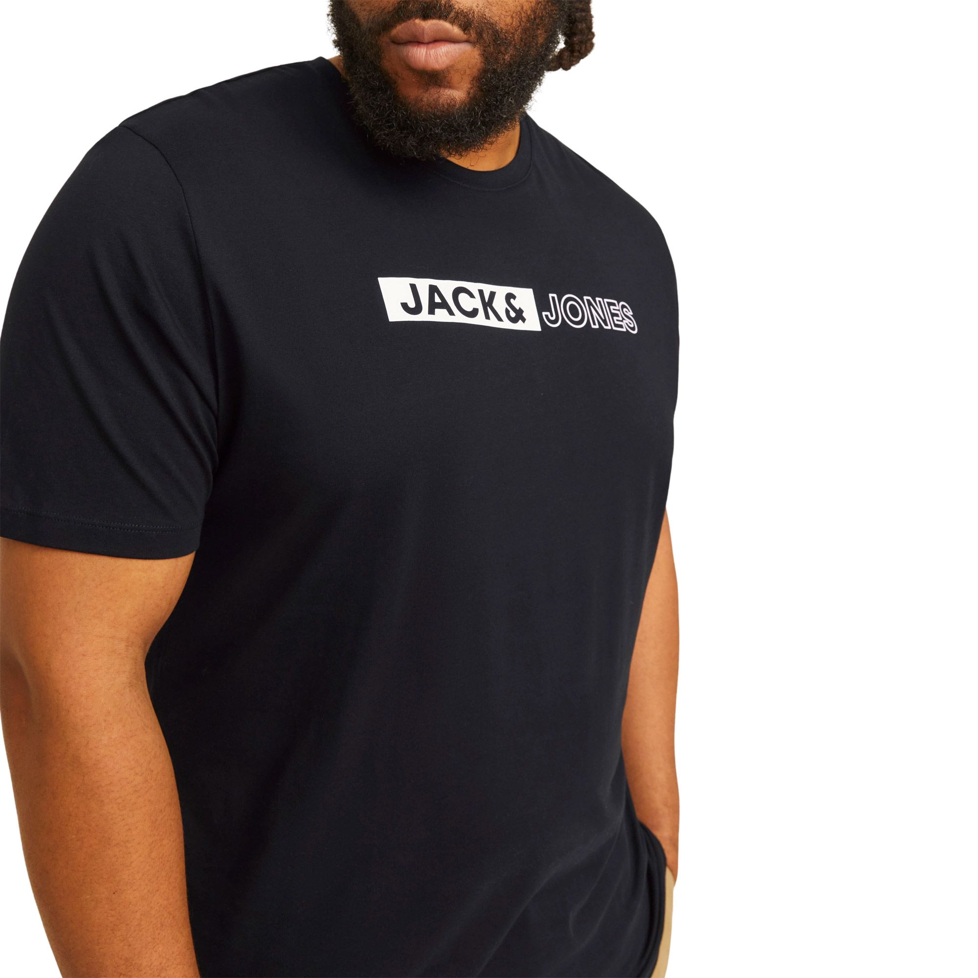 Jack & Jones Corp Logo Play Shirt Heren (plussize)
