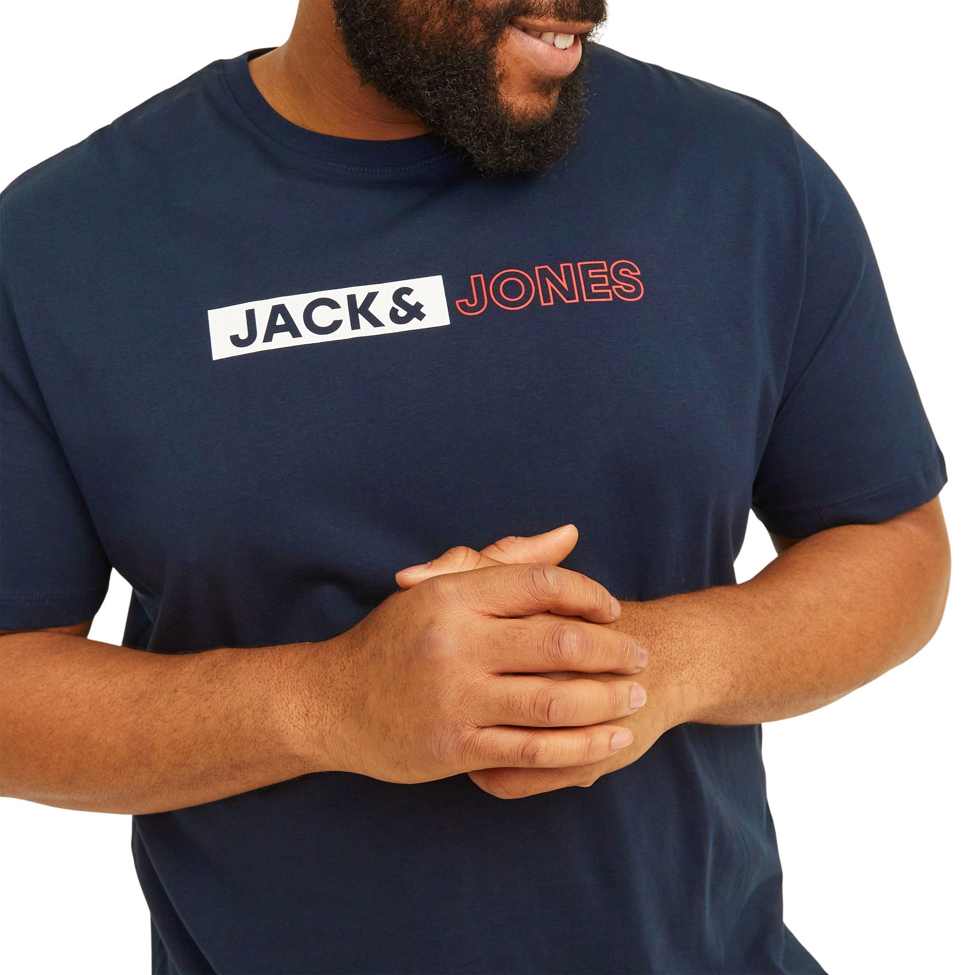 Jack & Jones Corp Logo Play Shirt Heren (plussize)