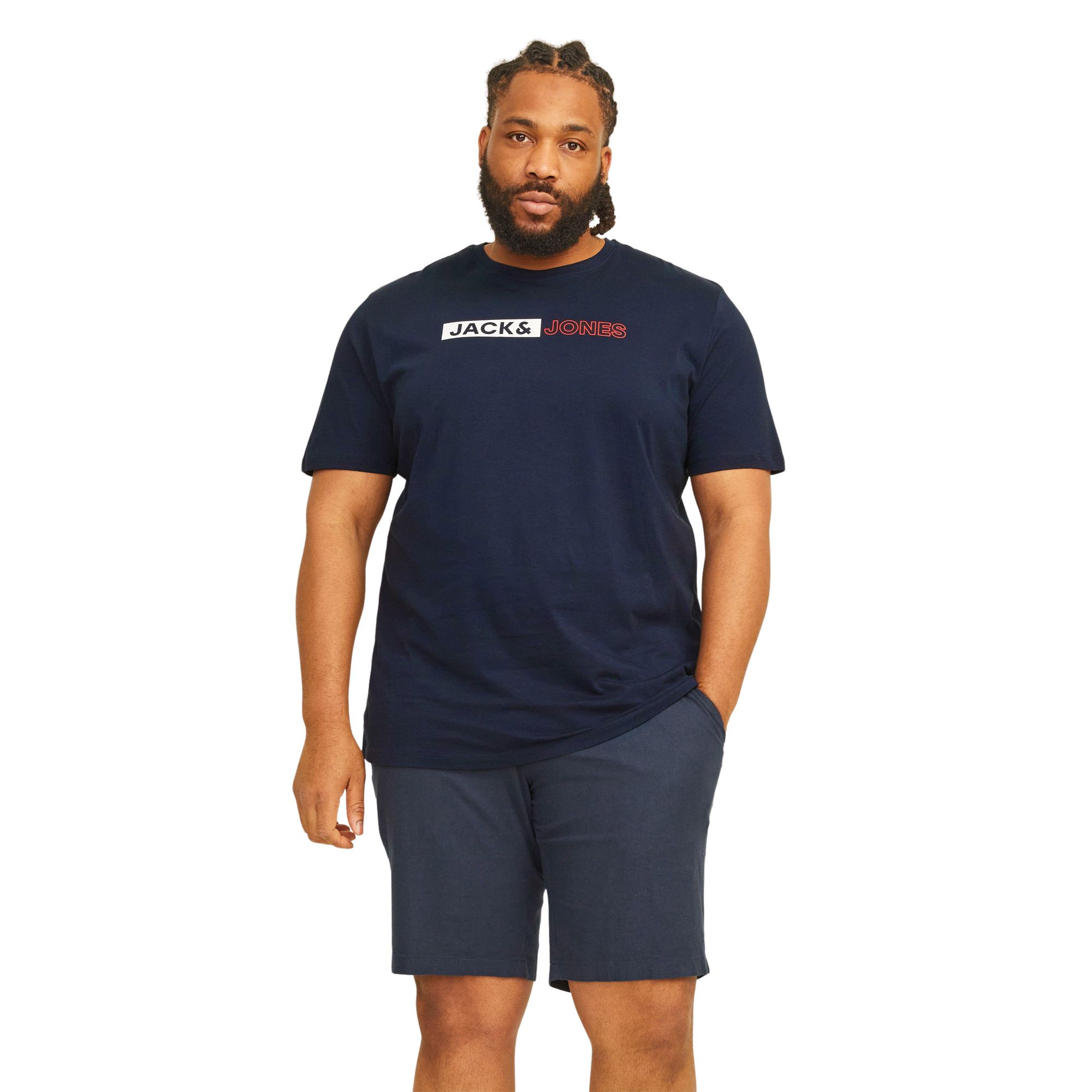 Jack & Jones Corp Logo Play Shirt Heren (plussize)