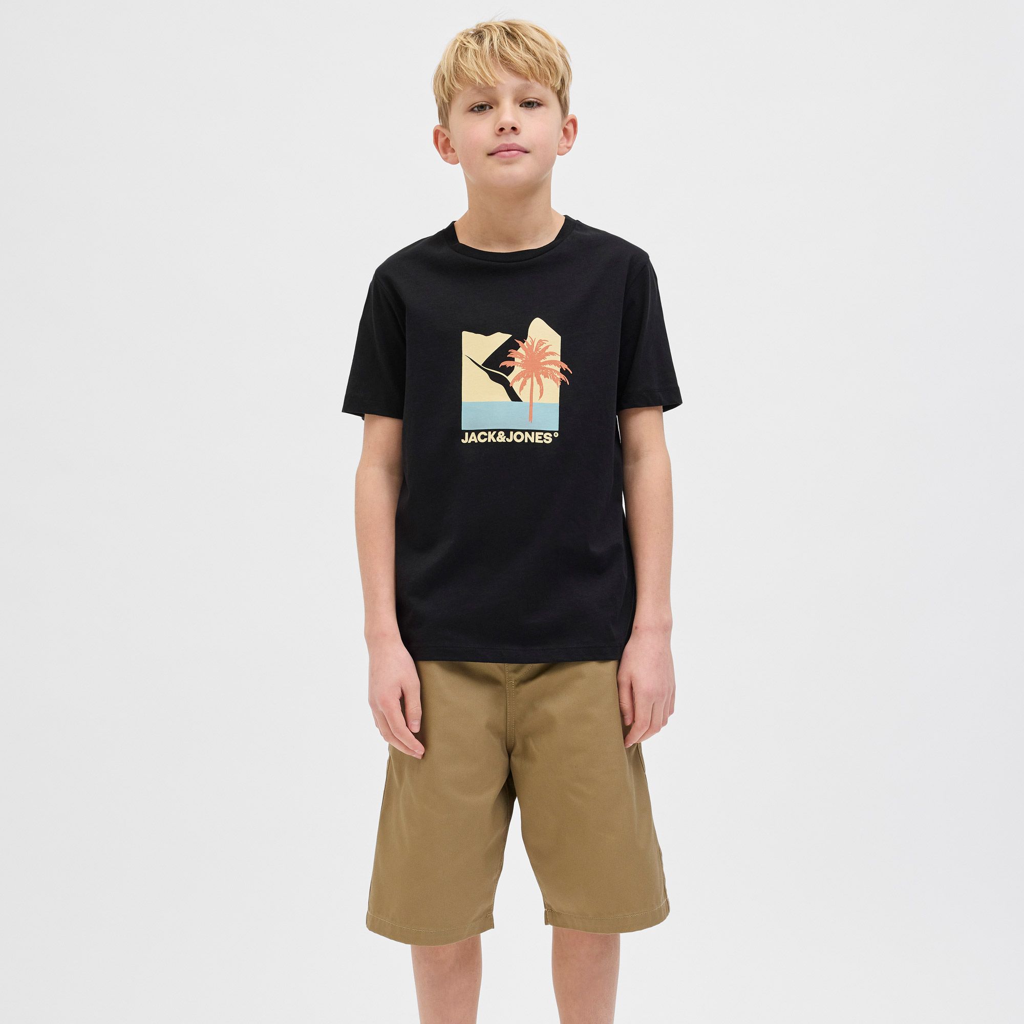Jack & Jones Barbados Crew Shirt Jongens