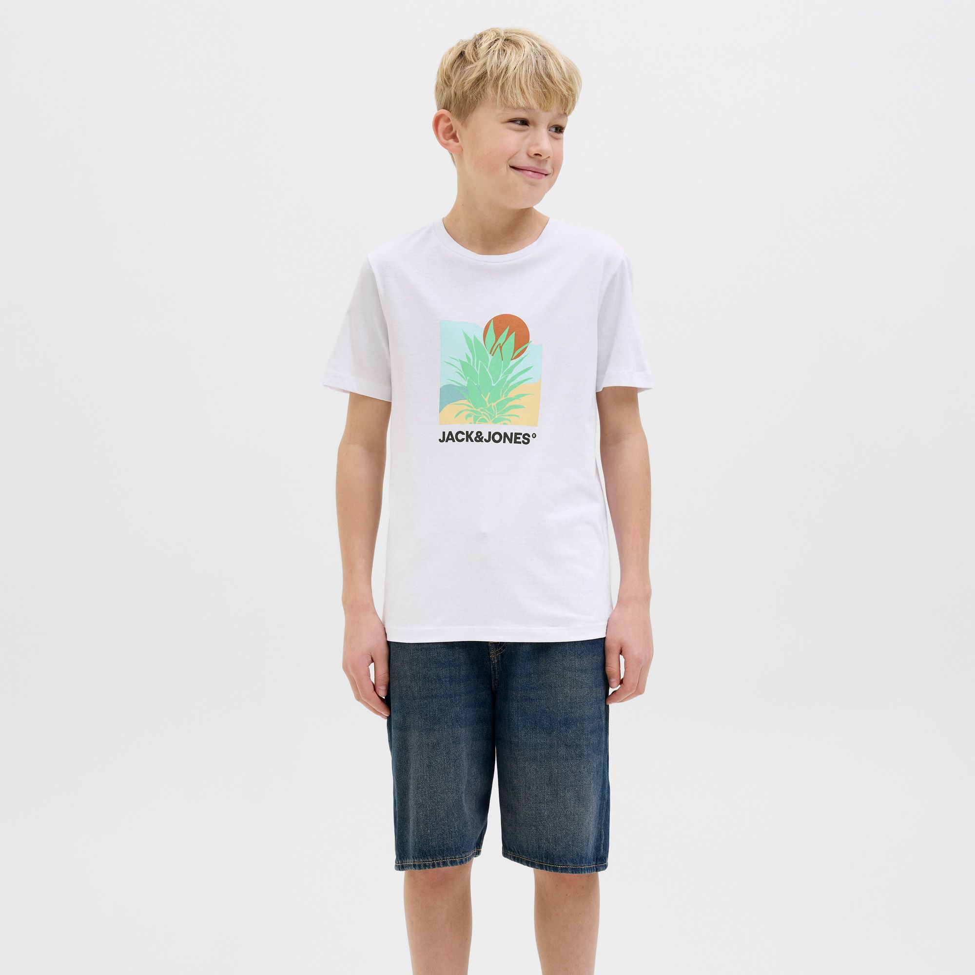 Jack & Jones Barbados Crew Shirt Jongens