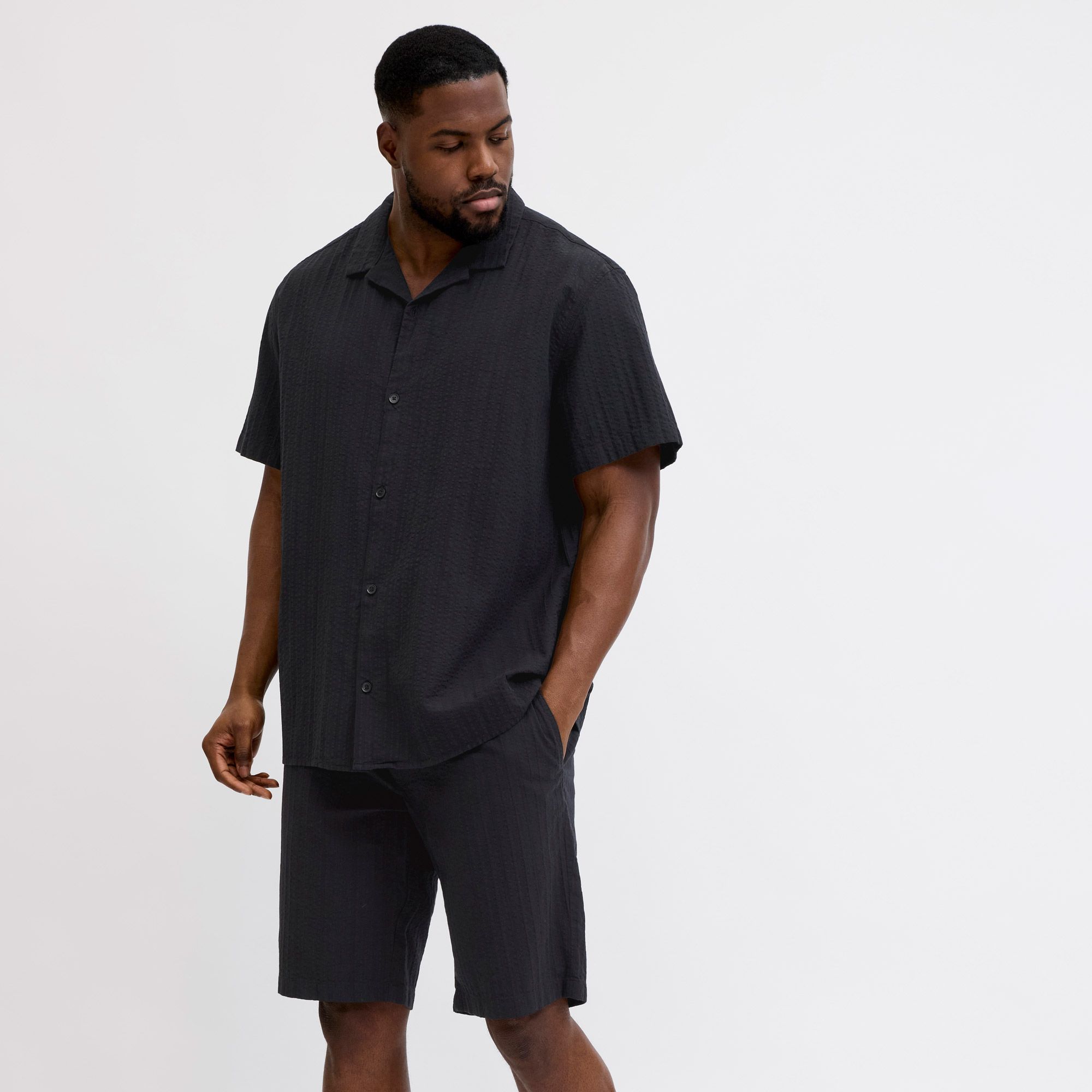 Jack & Jones Jaiden Patras Joggingshort Heren (plussize)
