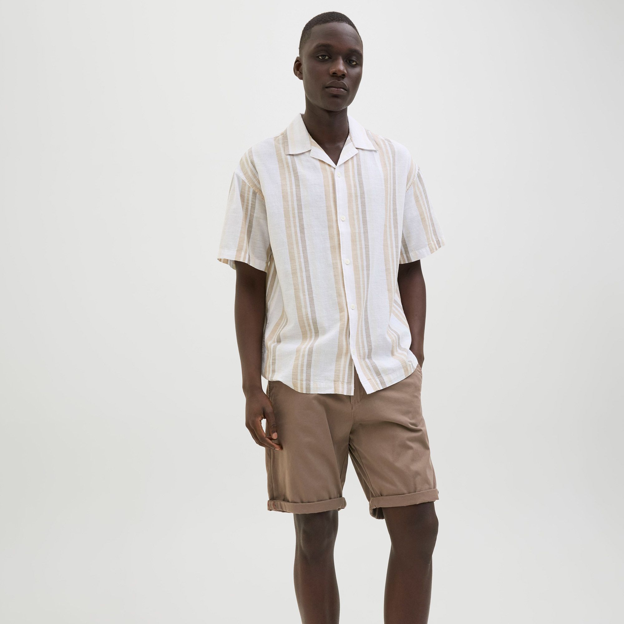 Jack & Jones Intelligence Bowie Solid Chino Short Heren