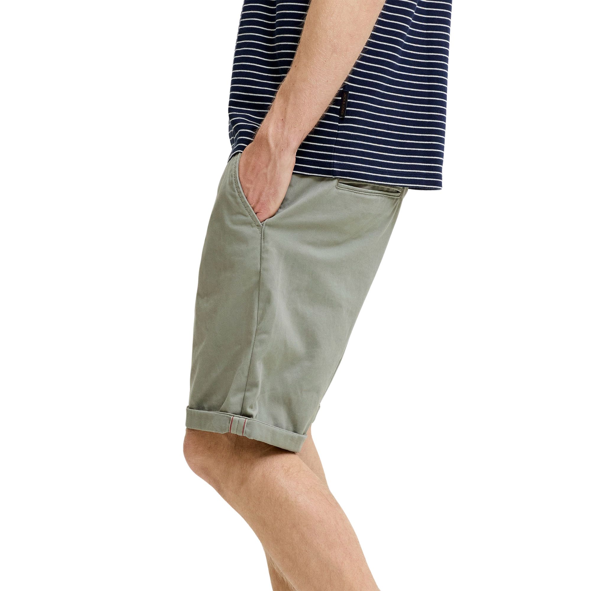 Jack & Jones Intelligence Bowie Solid Chino Short Heren