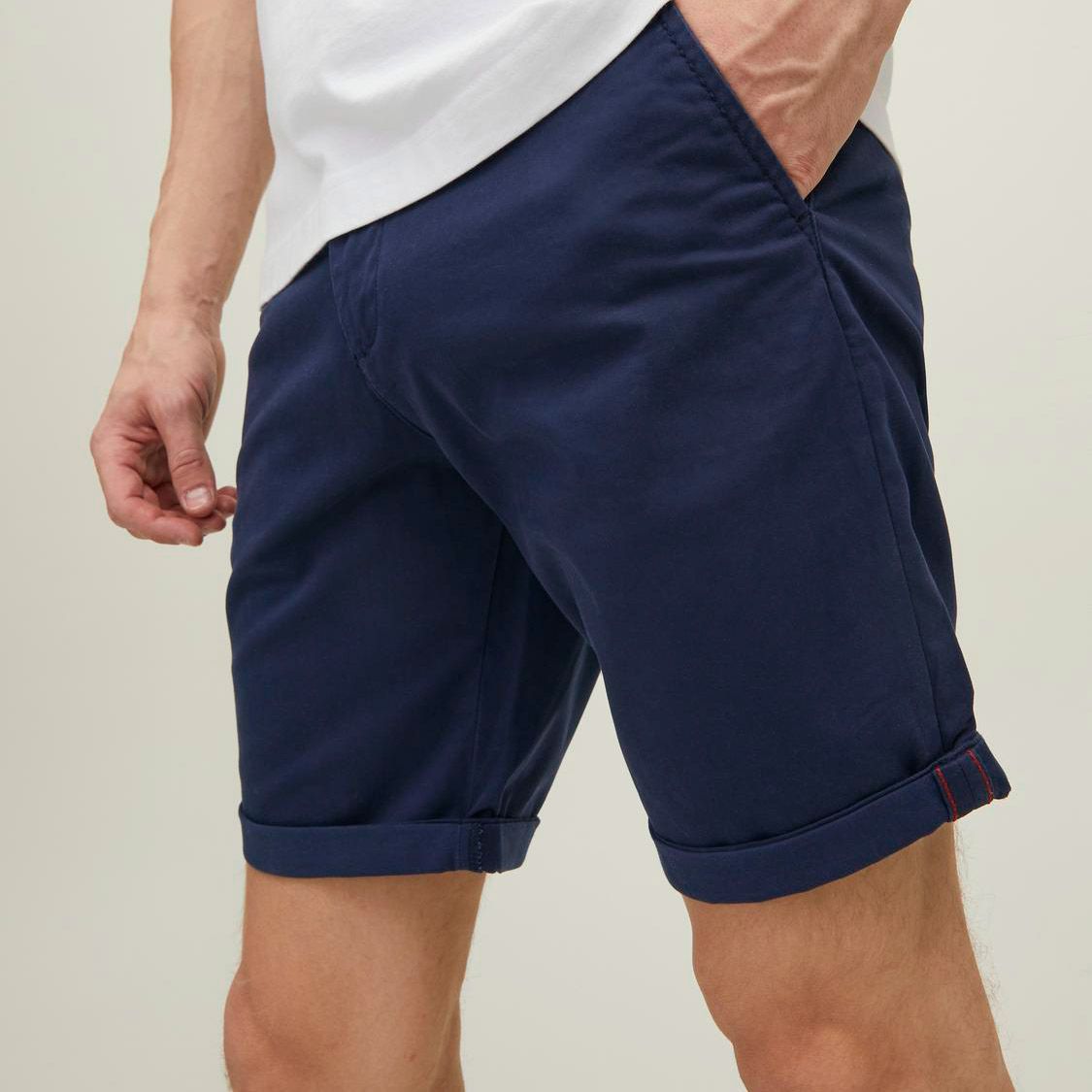 Jack & Jones Intelligence Bowie Solid Chino Short Heren