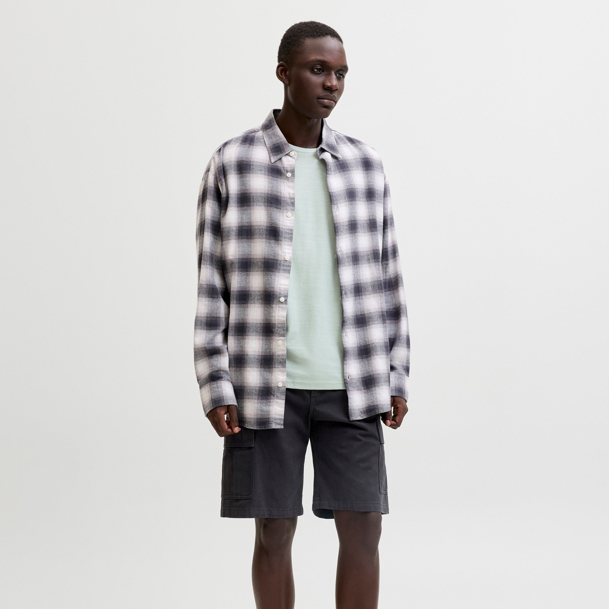 Jack & Jones Hudson Belted Cargo Shorts Heren