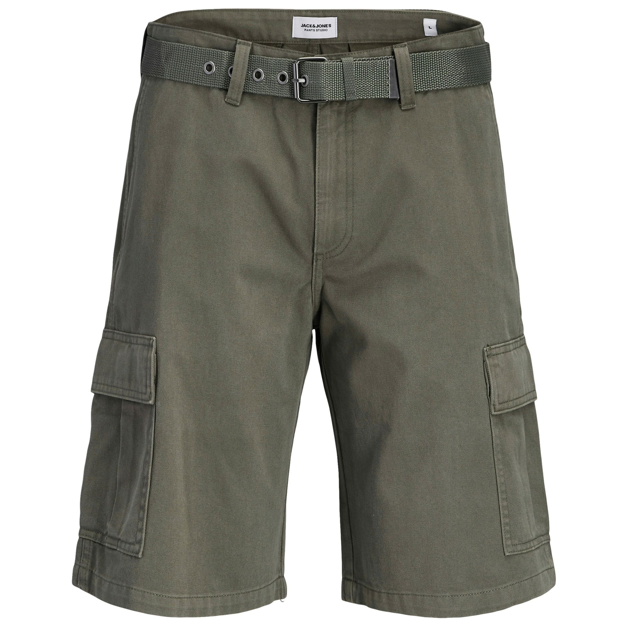 Jack & Jones Hudson Belted Cargo Shorts Heren