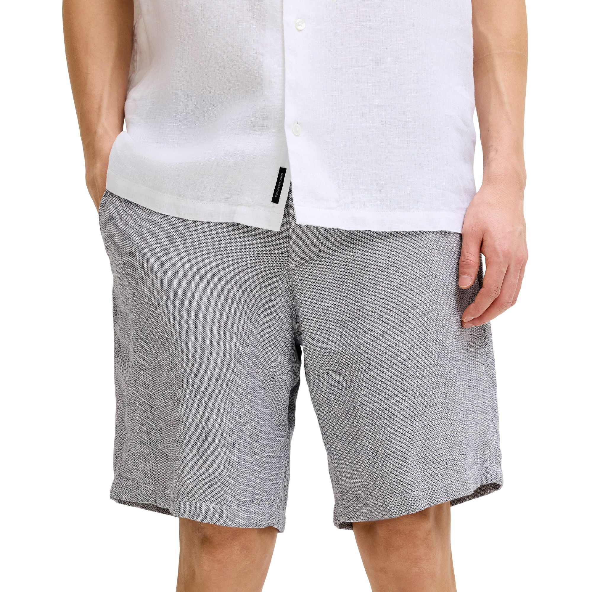 Jack &amp; Jones Stace Mykonos Linen Blend Short Heren