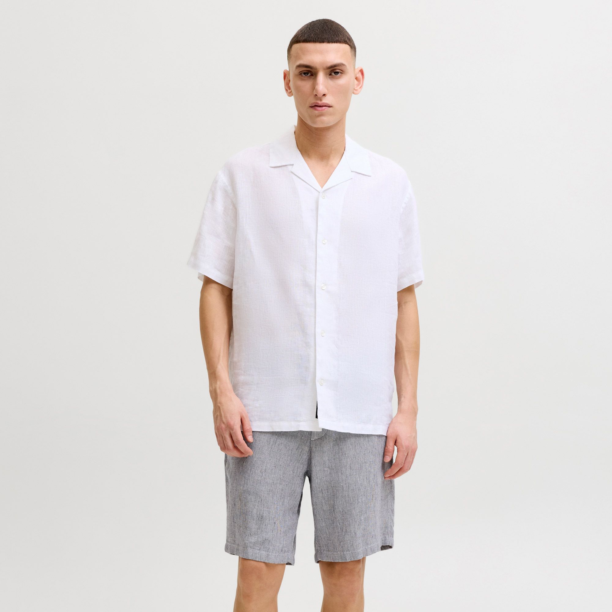 Jack & Jones Stace Mykonos Linen Blend Short Heren